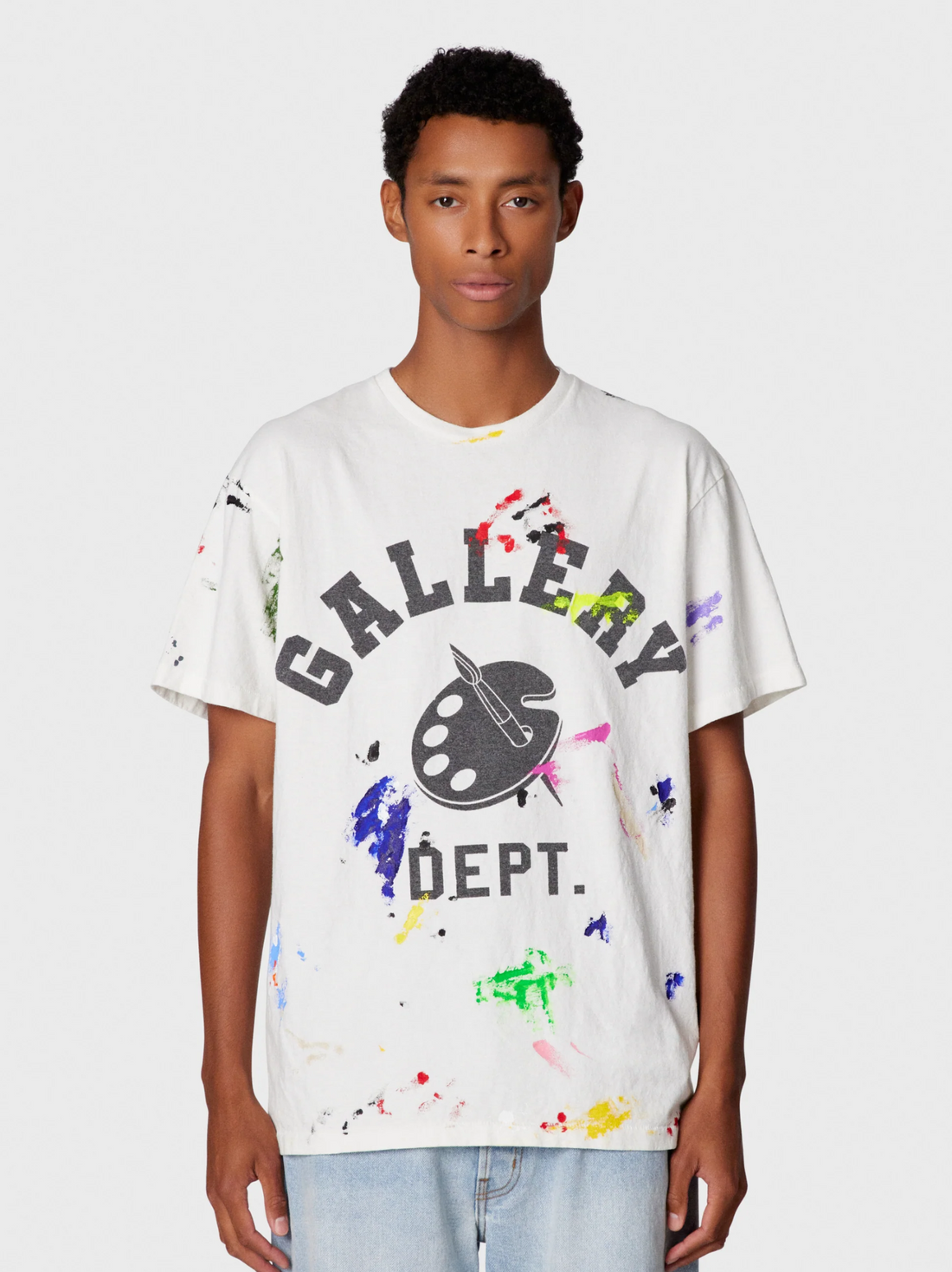 GALLERY DEPT. Art Department T-Shirt White - MAISONDEFASHION.COM