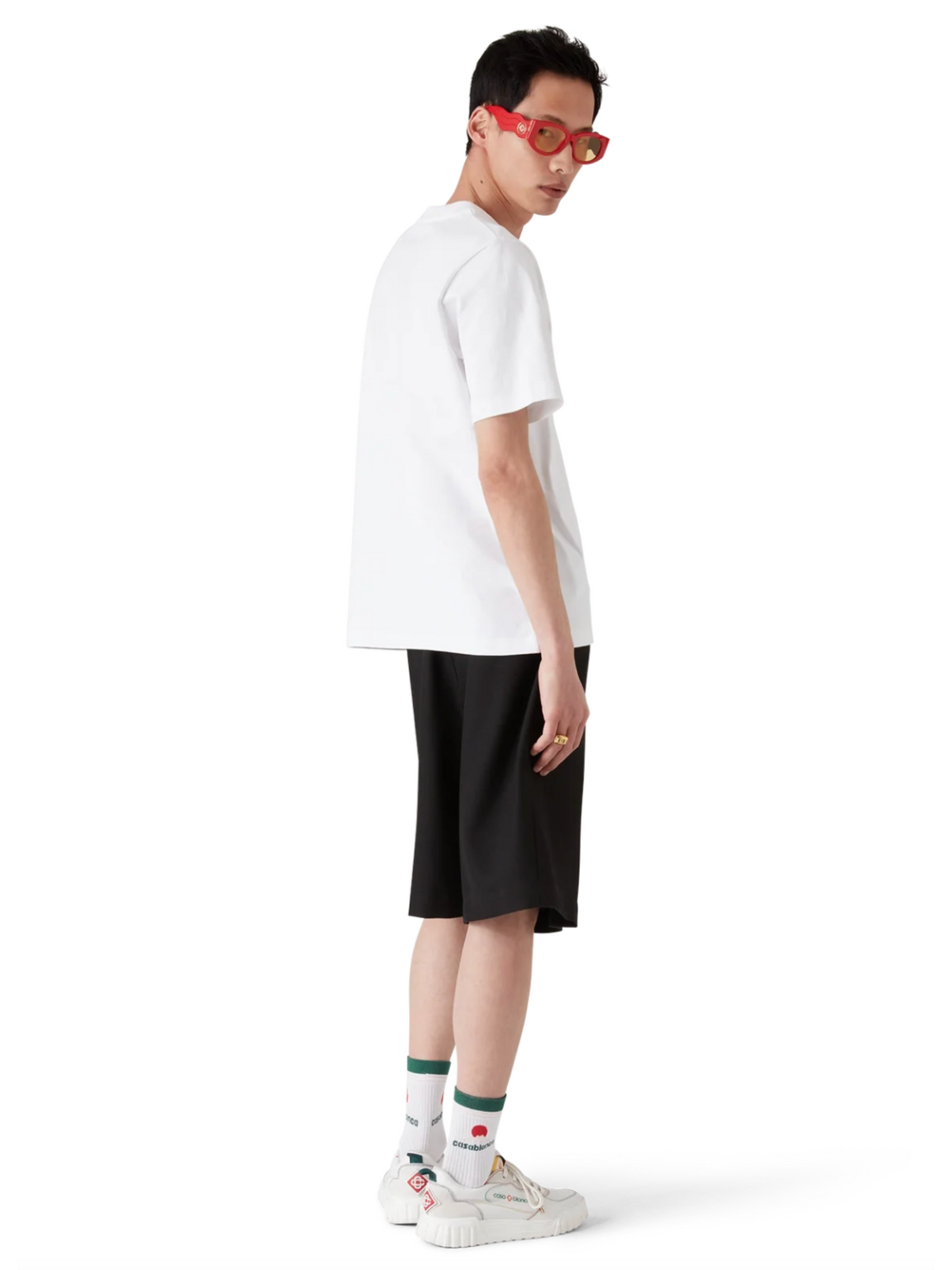 CASABLANCA Casablanca Montagne Printed T-shirt White CASABLANCA Casablanca Montagne Printed T-shirt White