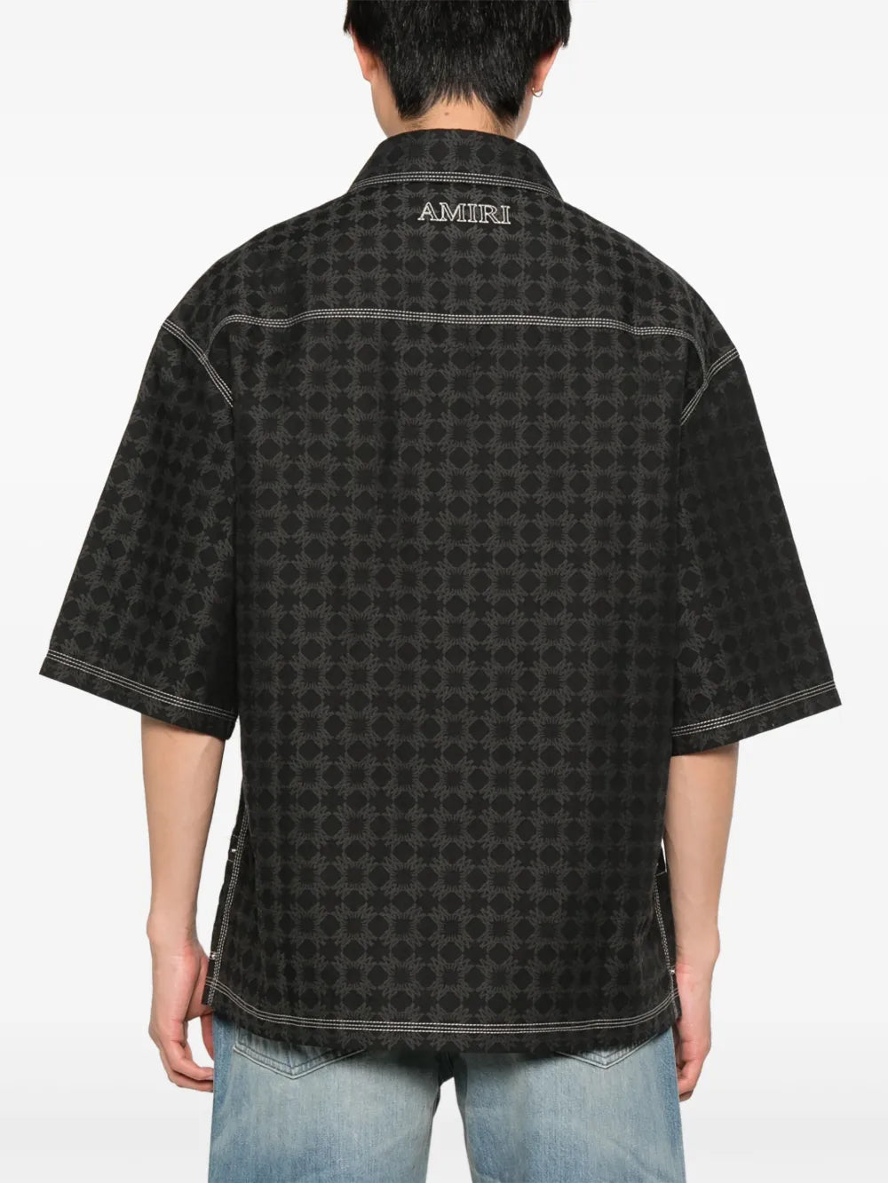 AMIRI MA Quad Work Short-sleeved Shirt Black