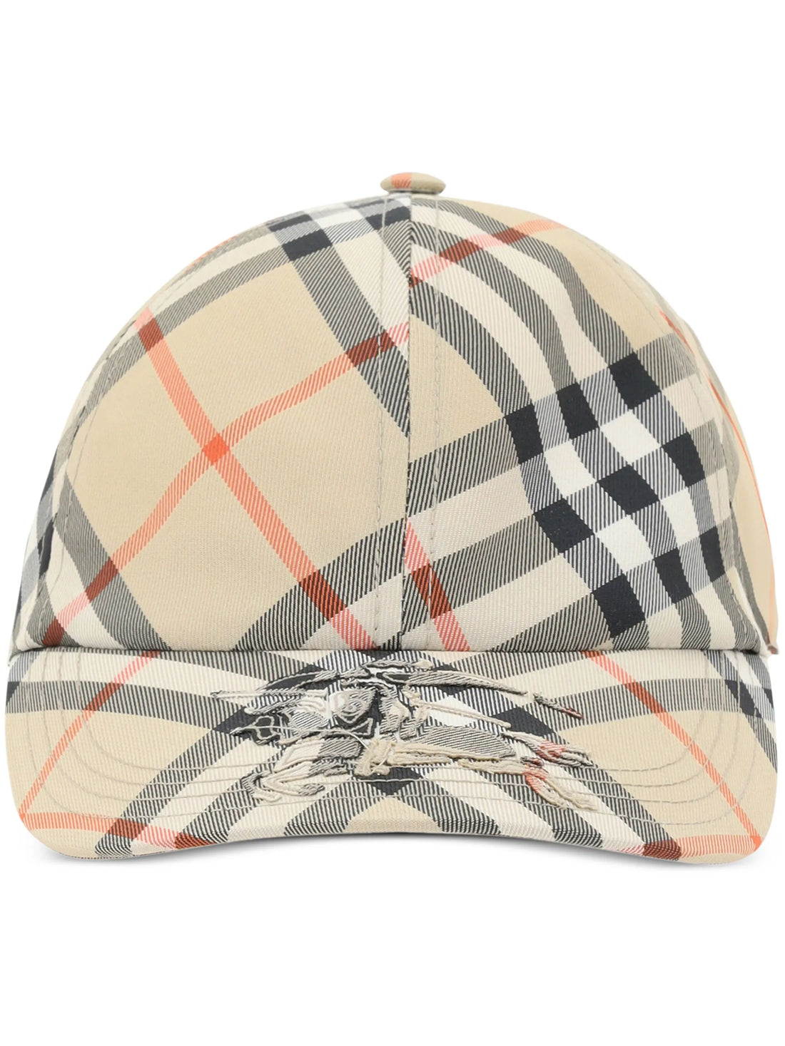 BURBERRY Check Baseball Cap Archive Beige - MAISONDEFASHION.COM