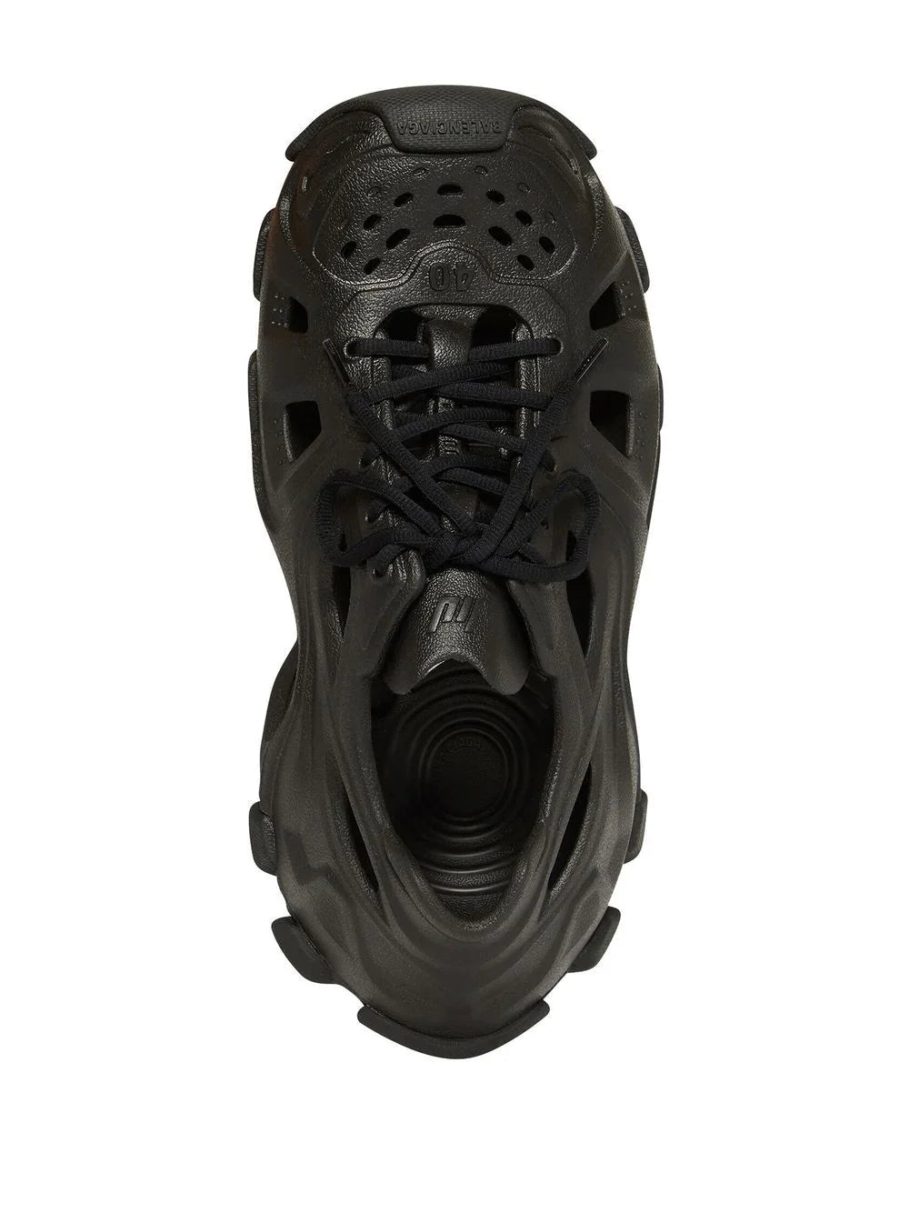 BALENCIAGA HD Cutout Sneakers Black - MAISONDEFASHION.COM