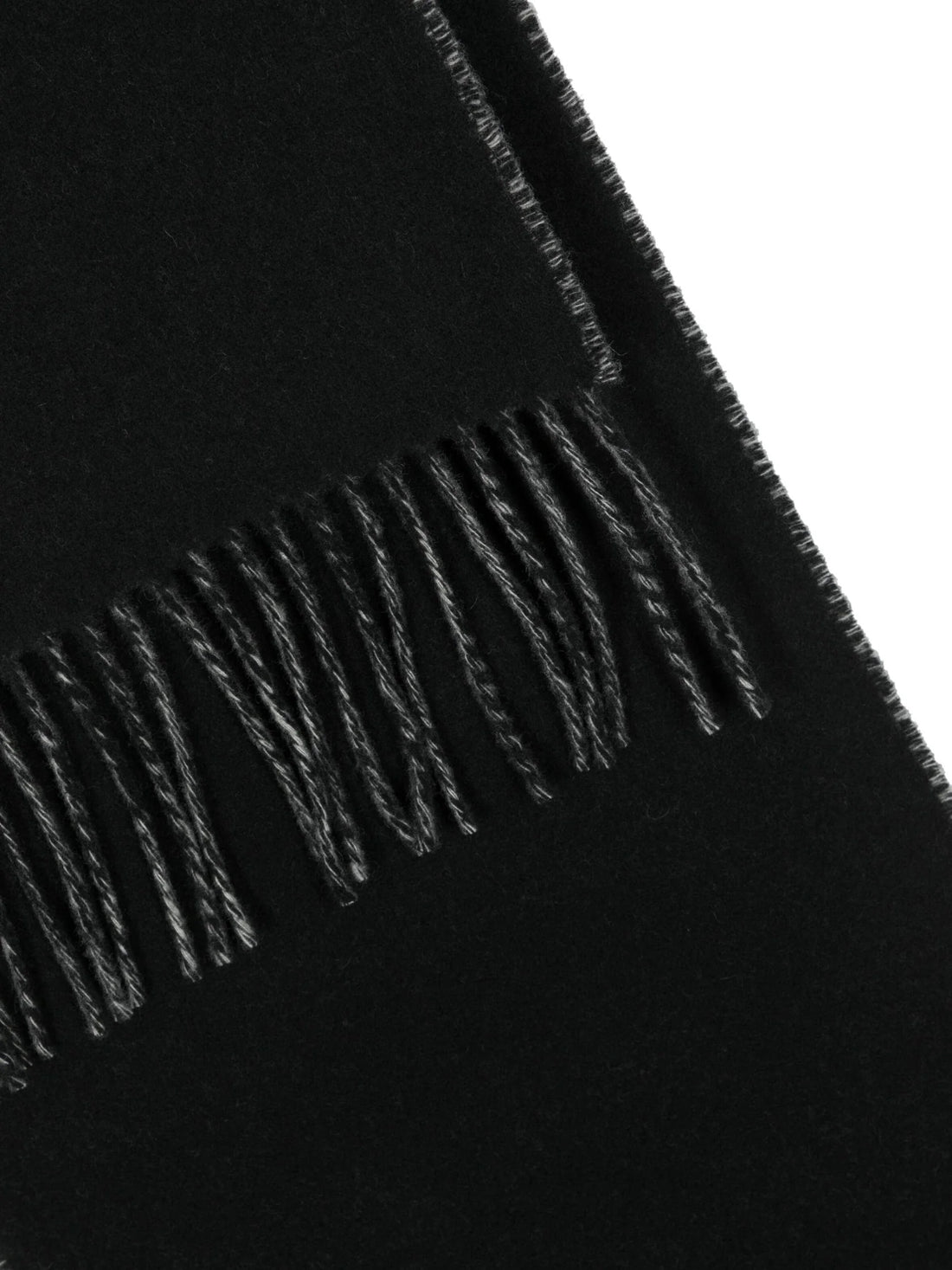 JACQUEMUS L'Echarpe Jacquemus Virgin-wool Scarf Black - MAISONDEFASHION.COM