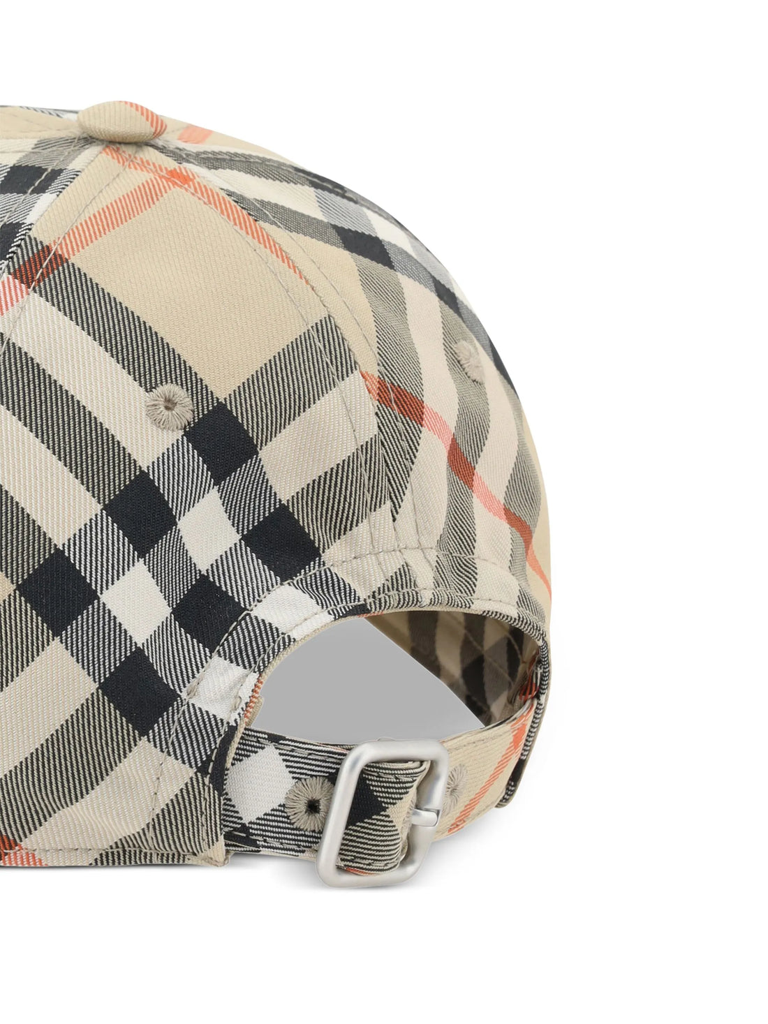 BURBERRY Check Baseball Cap Archive Beige - MAISONDEFASHION.COM