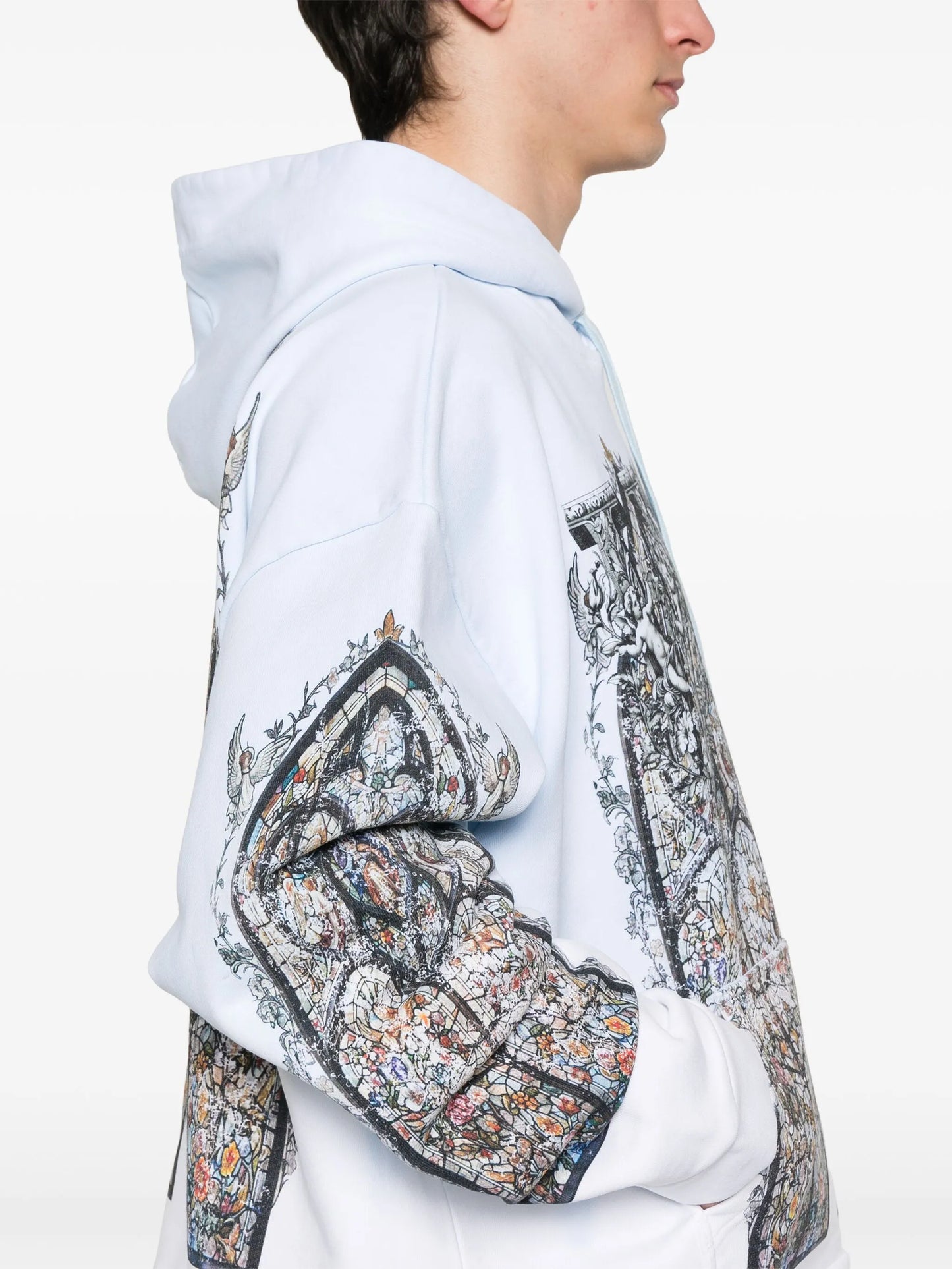 スウェット・トレーナー WHO DECIDES WAR Ignatius Hoodie Sky Blue WHO DECIDES WAR Ignatius Hoodie Sky Blue – MAISONDEFASHION.COM