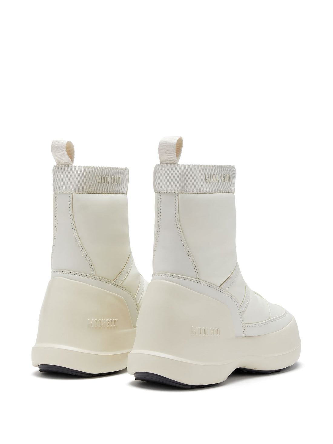 MOON BOOT WOMEN Luna Zip Boots Cream