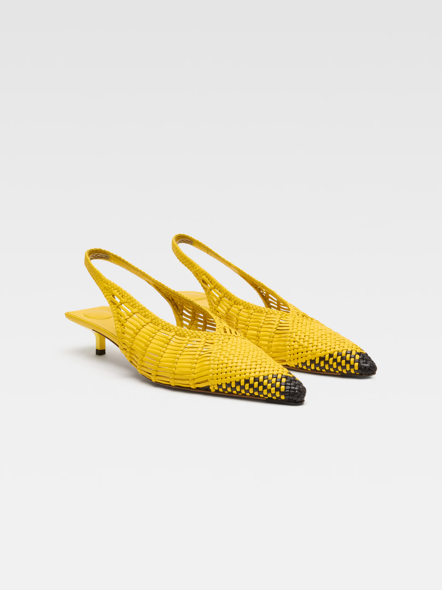 パンプス JACQUEMUS WOMEN Les Cubisto Banane B Slingbacks Yellow JACQUEMUS WOMEN Les Cubisto Banane B Slingbacks Yellow