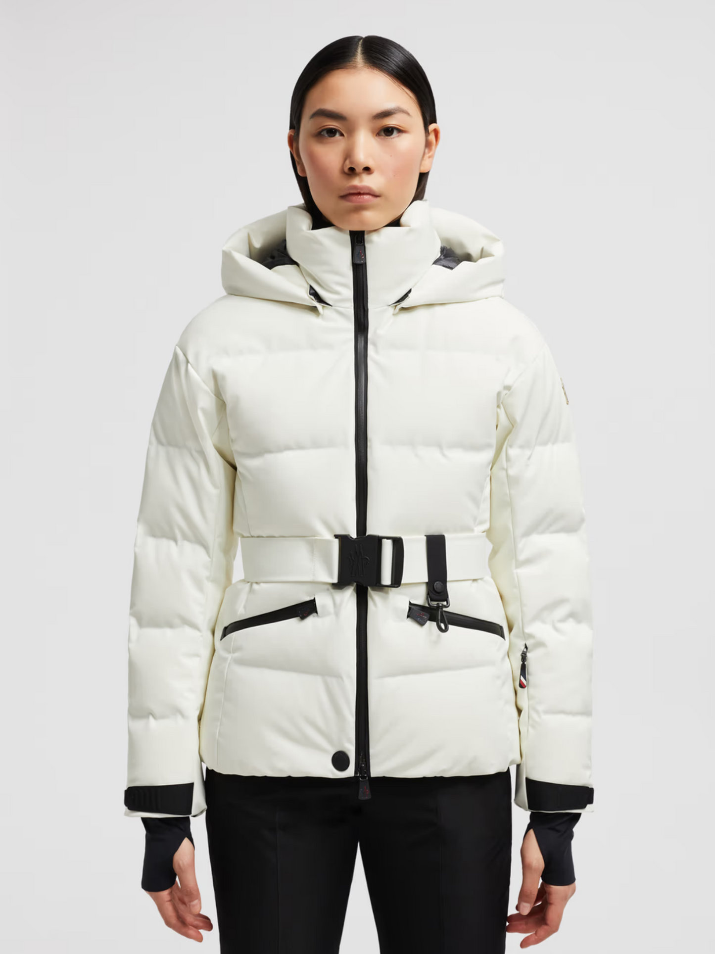 ダウンジャケット・コート MONCLER GRENOBLE WOMEN Tolima Ski Jacket White MONCLER GRENOBLE WOMEN Tolima Ski Jacket White