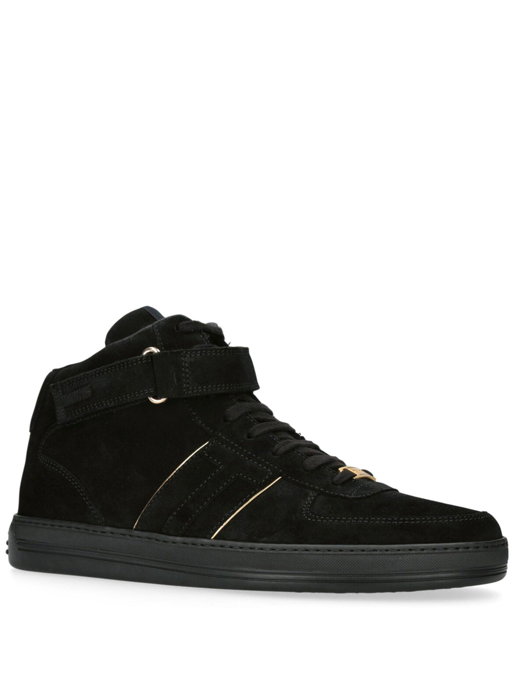 TOM FORD High Top Radcliffe Sneakers Black - MAISONDEFASHION.COM