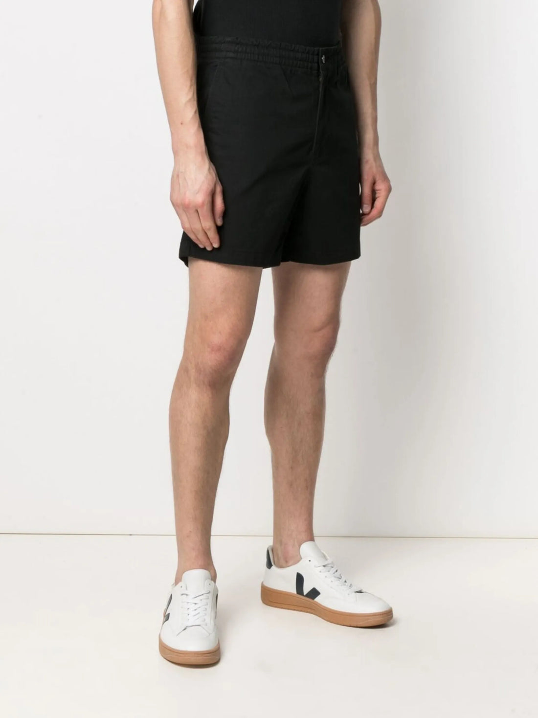 RALPH LAUREN Tailored Bermuda Shorts Black