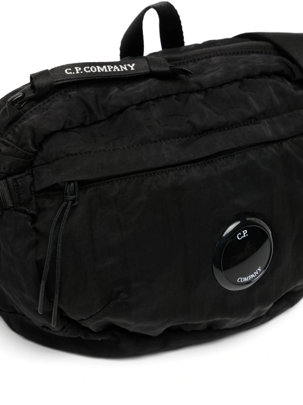 C.P. COMPANY KIDS Lens Belt Bag Black - MAISONDEFASHION.COM