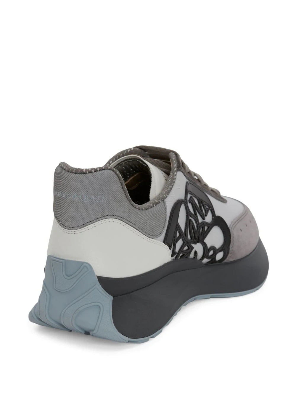 ALEXANDER MCQUEEN Sprint Runnner Sneakers Grey - MAISONDEFASHION.COM