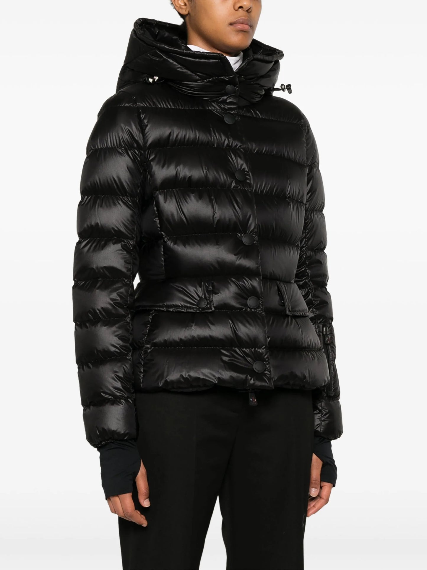 ダウンジャケット・コート MONCLER GRENOBLE WOMEN Armoniques Ski Jacket Black MONCLER GRENOBLE WOMEN Armoniques Ski Jacket Black