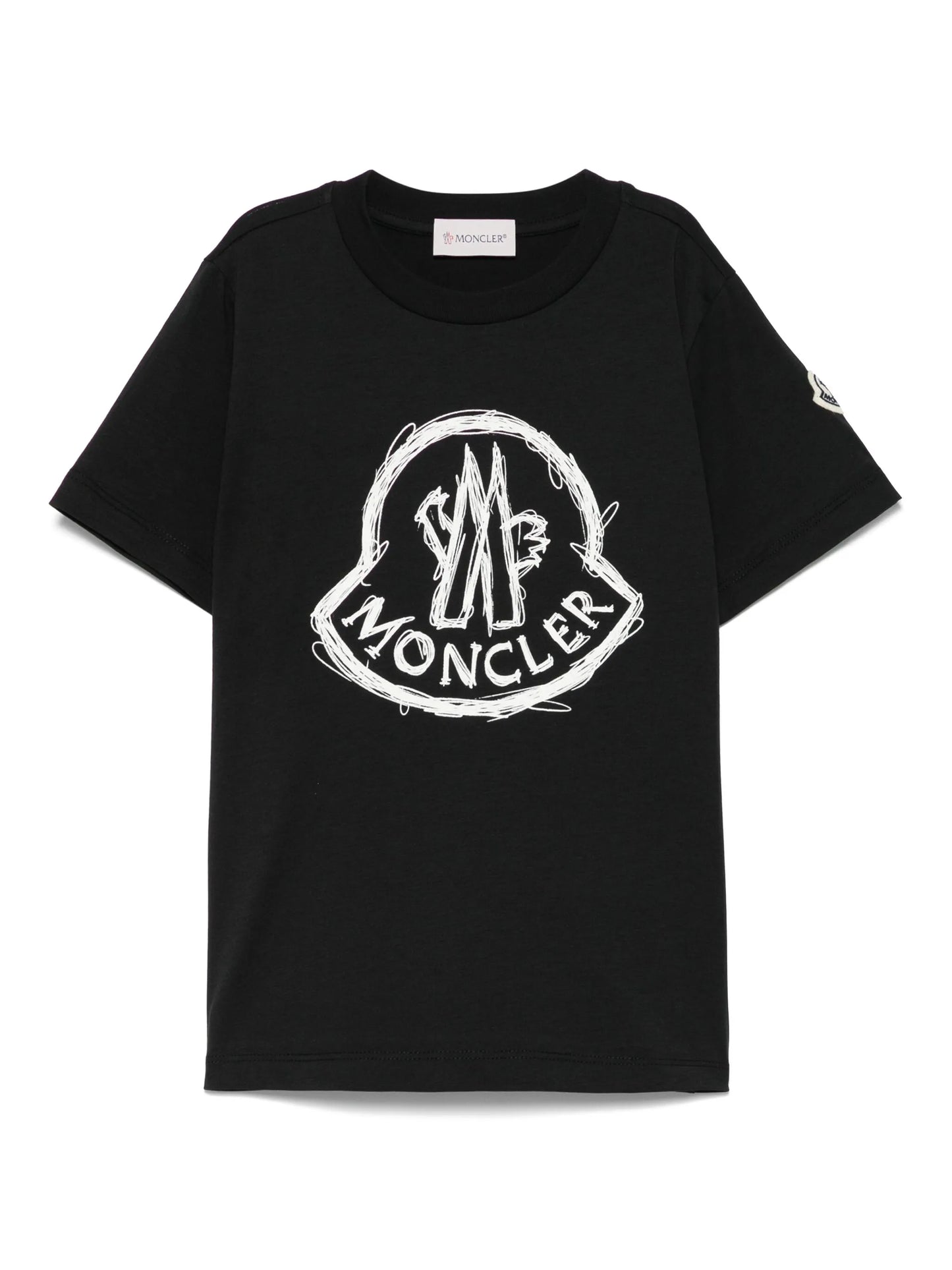 MONCLER KIDS Boys Scribble Logo T-Shirt Black – MAISONDEFASHION.COM MONCLER KIDS Boys Scribble Logo T-Shirt Black – MAISONDEFASHION.COM