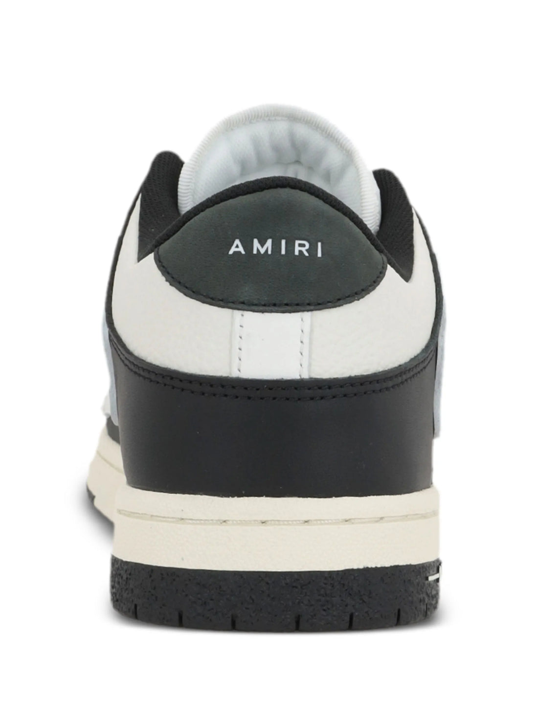 AMIRI Skel Panelled Leather Sneakers Black/White
