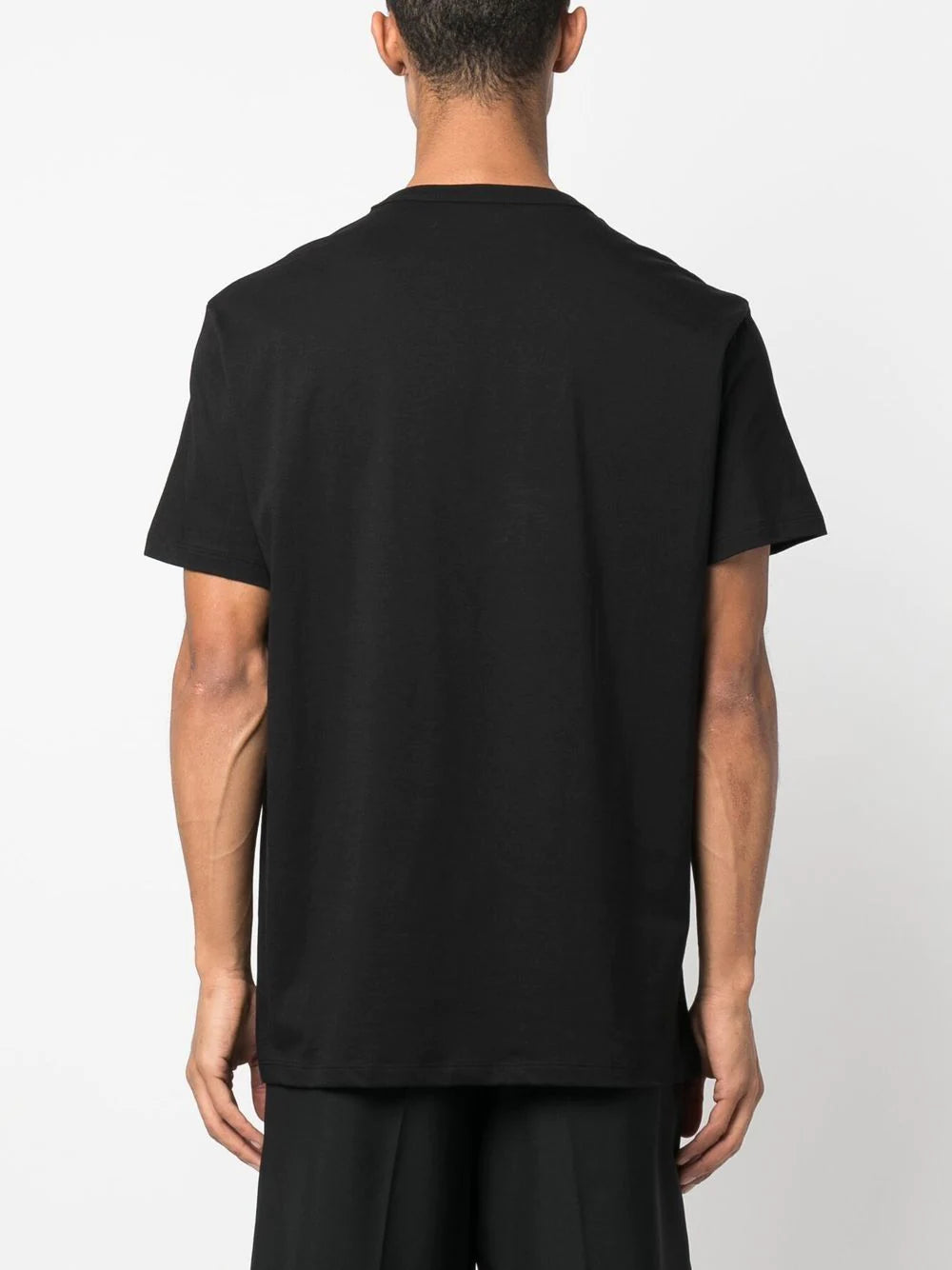 ALEXANDER MCQUEEN Skeleton-print Short-sleeved T-shirt Black - MAISONDEFASHION.COM
