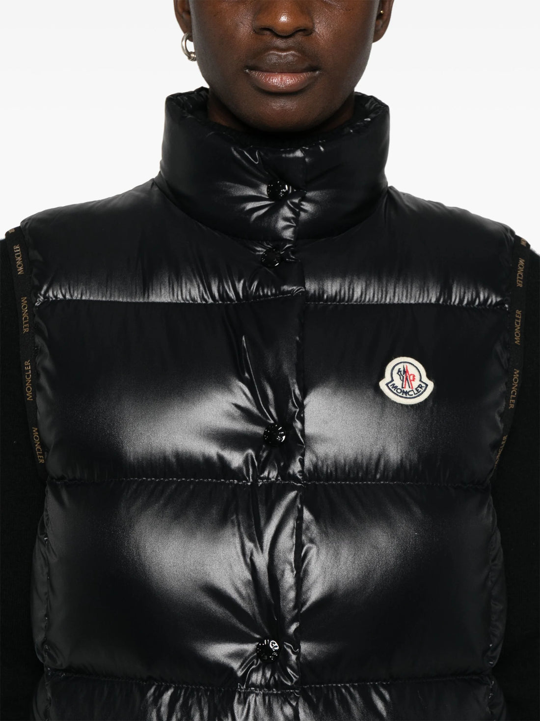 MONCLER WOMEN Badia Padded Gilet Black