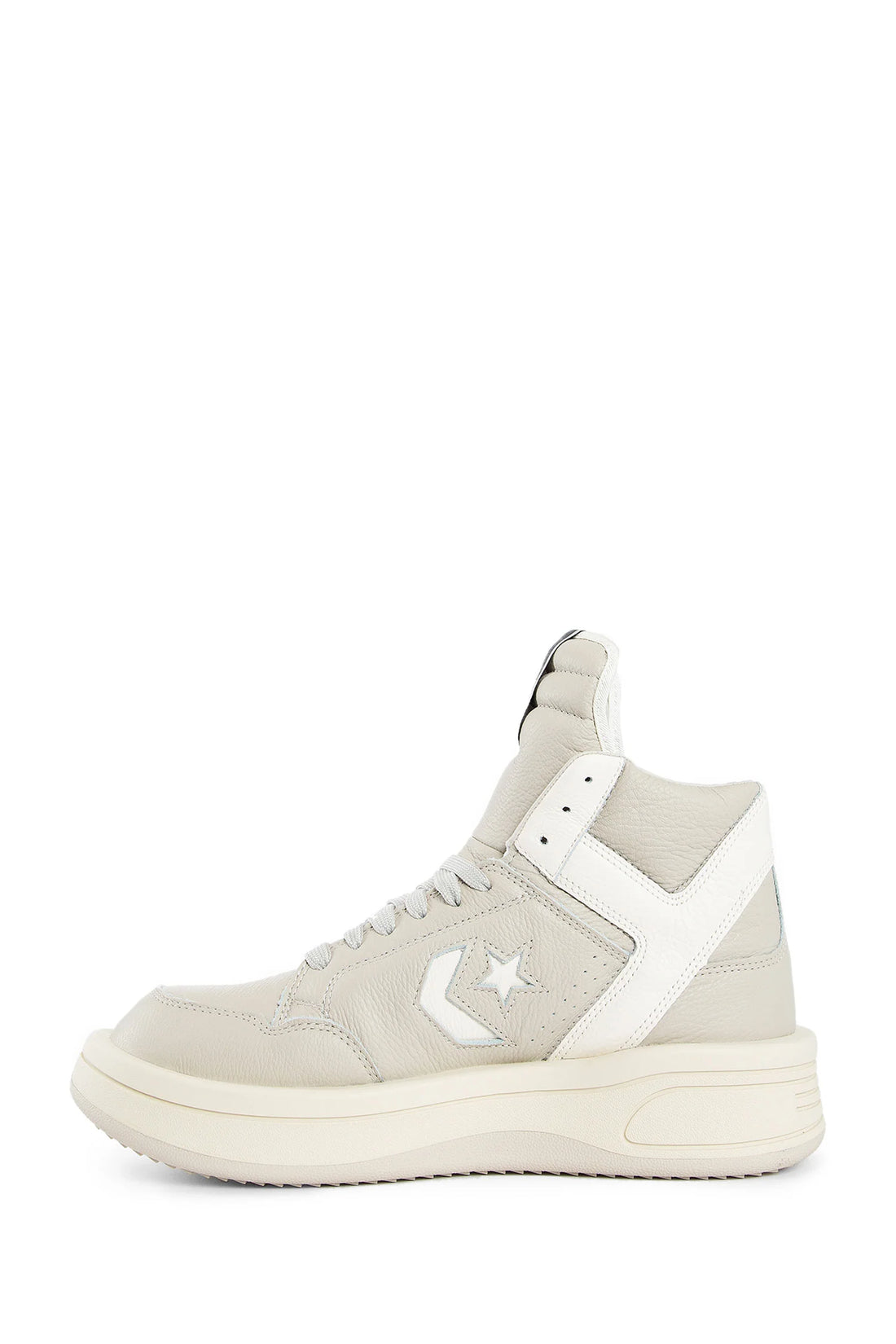 CONVERSE X DRKSHDW TURBOWPN High-Top Sneakers Oyster/White