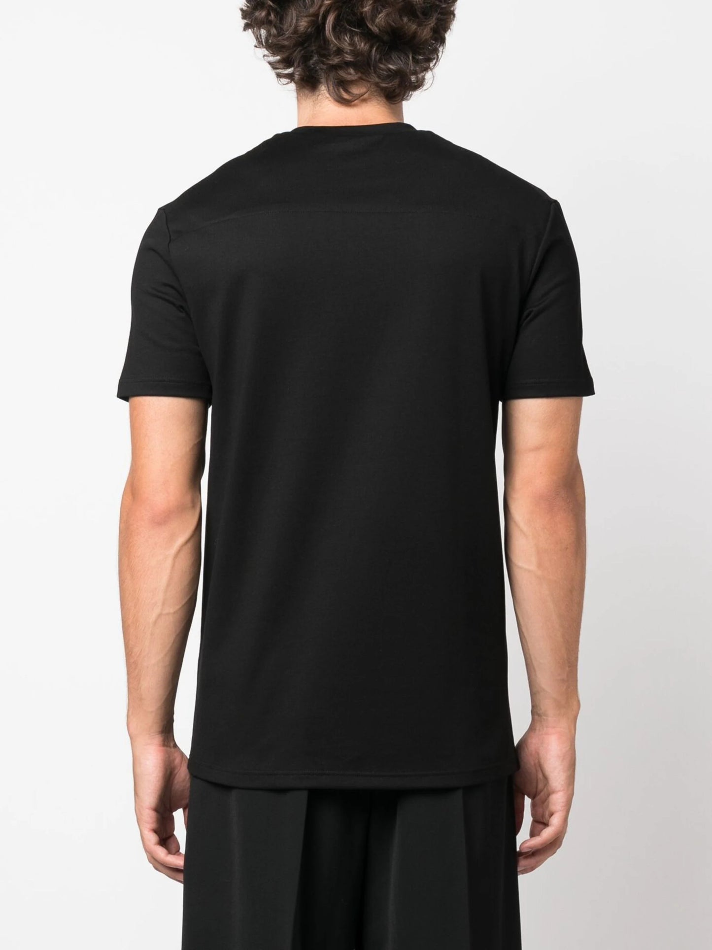 Tシャツ・カットソー JIL SANDER Logo Plaque Cotton Jersey T-Shirt Black JIL SANDER Logo Plaque Cotton Jersey T-Shirt Black