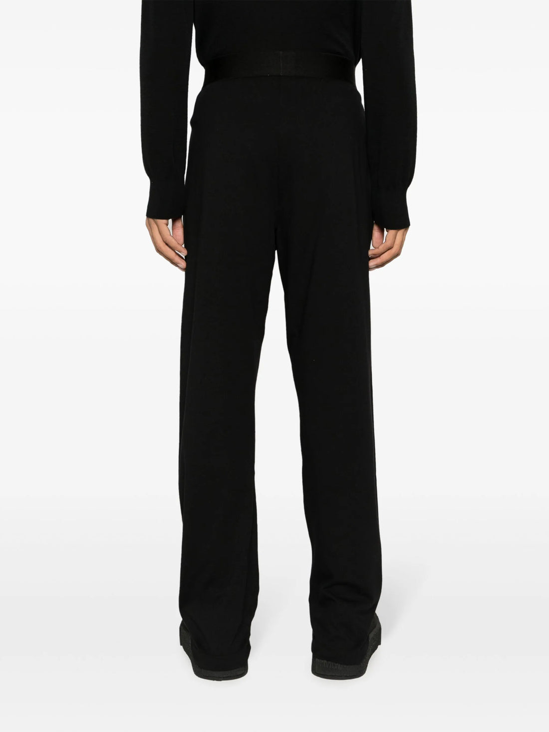 FEAR OF GOD Lounge Branded-Waistband Cotton-Jersey Pants Black - MAISONDEFASHION.COM