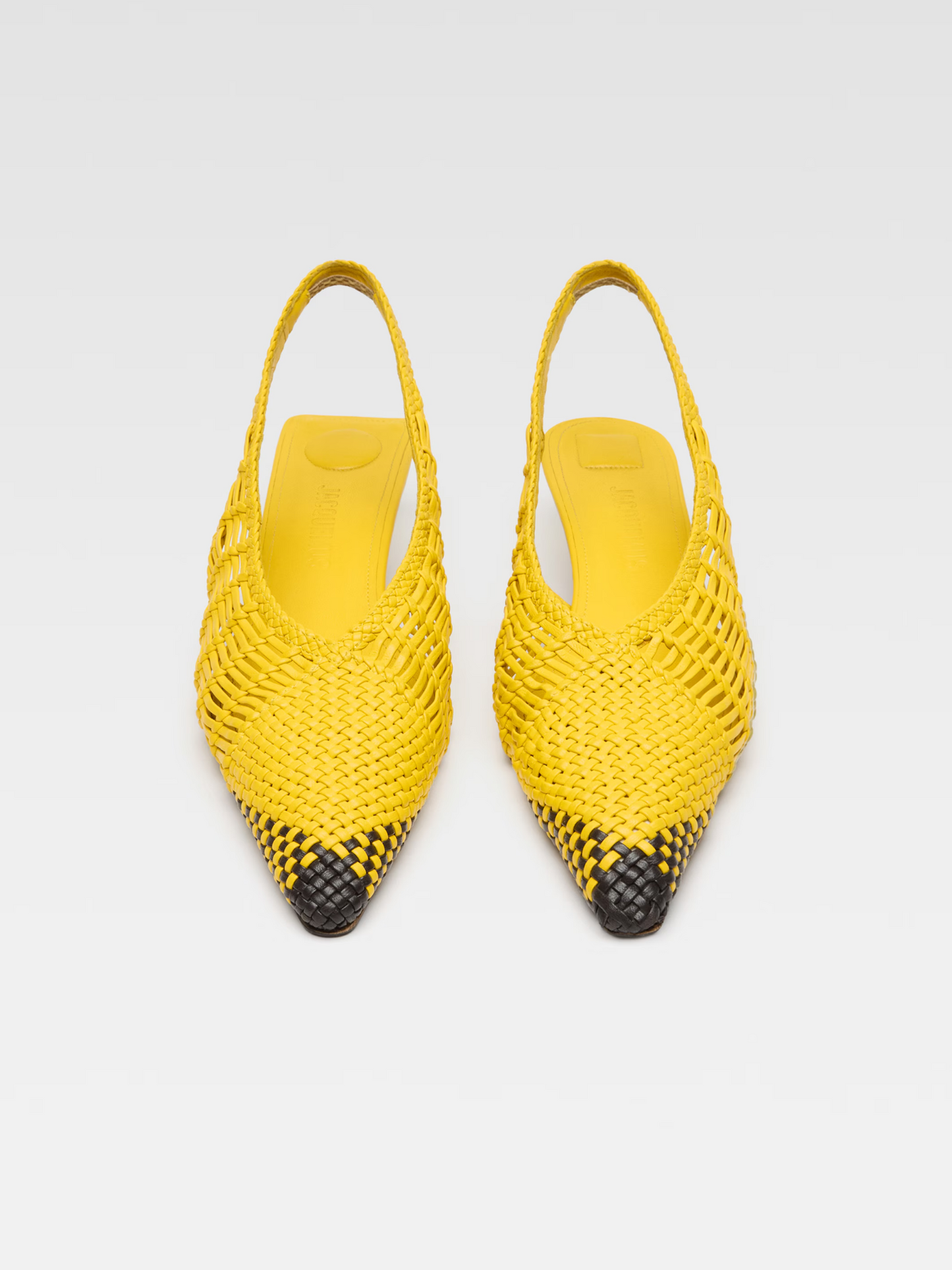 パンプス JACQUEMUS WOMEN Les Cubisto Banane B Slingbacks Yellow JACQUEMUS WOMEN Les Cubisto Banane B Slingbacks Yellow