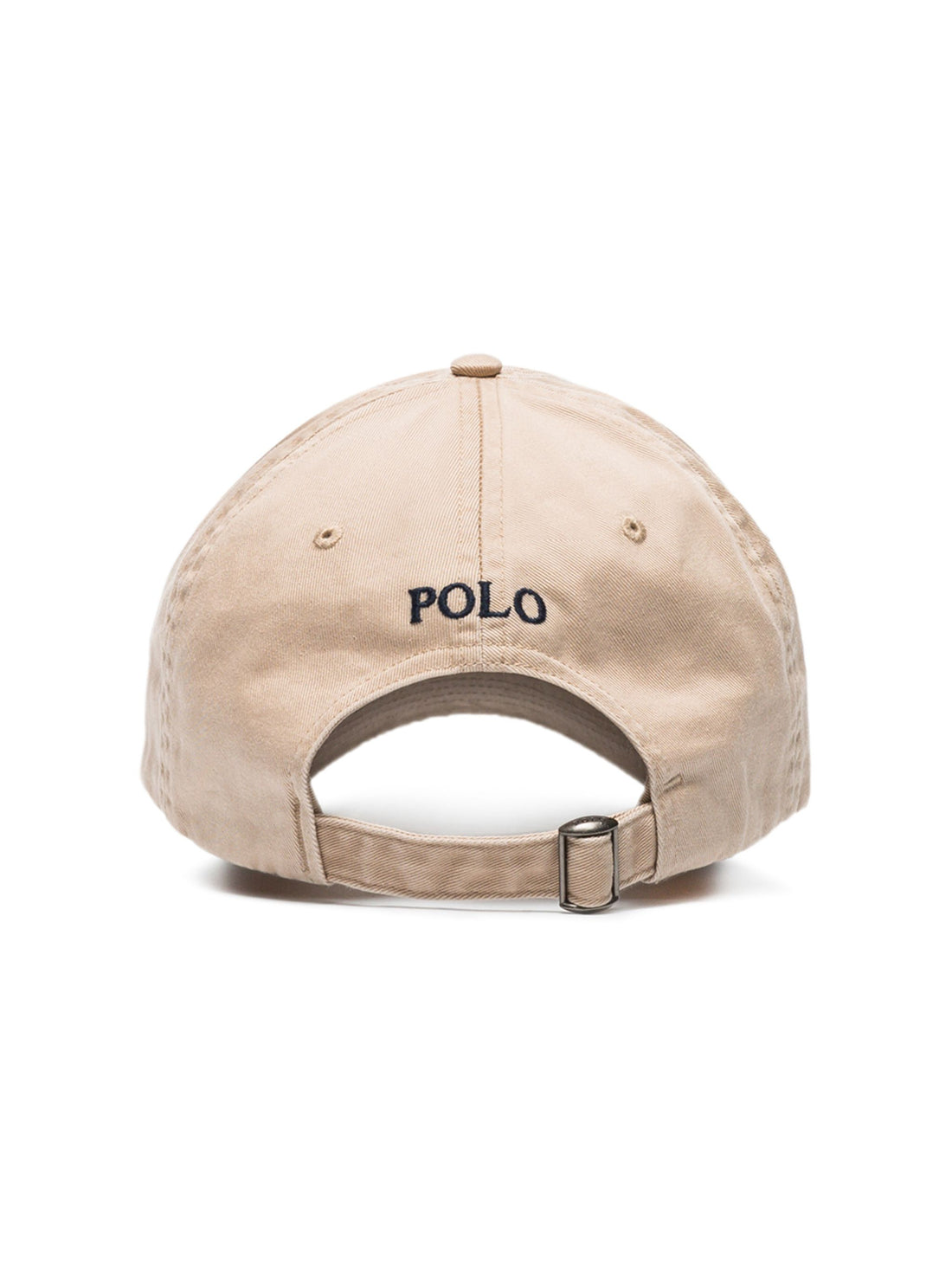 RALPH LAUREN Cotton Chino Logo Baseball Cap Beige