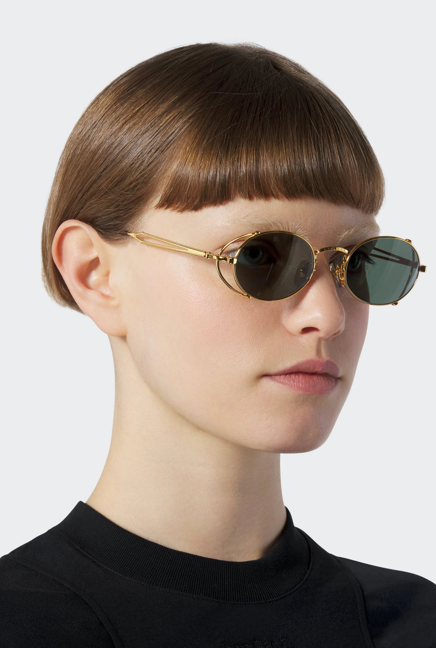JEAN PAUL GAULTIER UNISEX The 55-3175 Sunglasses Gold