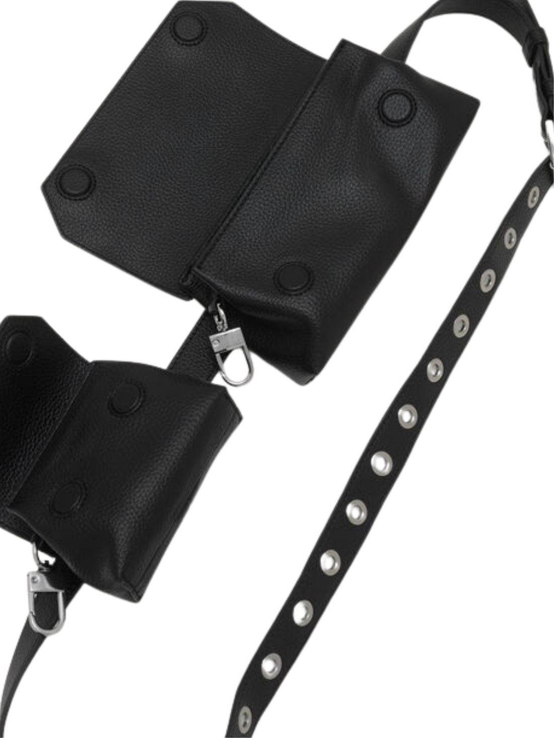 VIVIENNE WESTWOOD Multi Pouch Belt Black - MAISONDEFASHION.COM