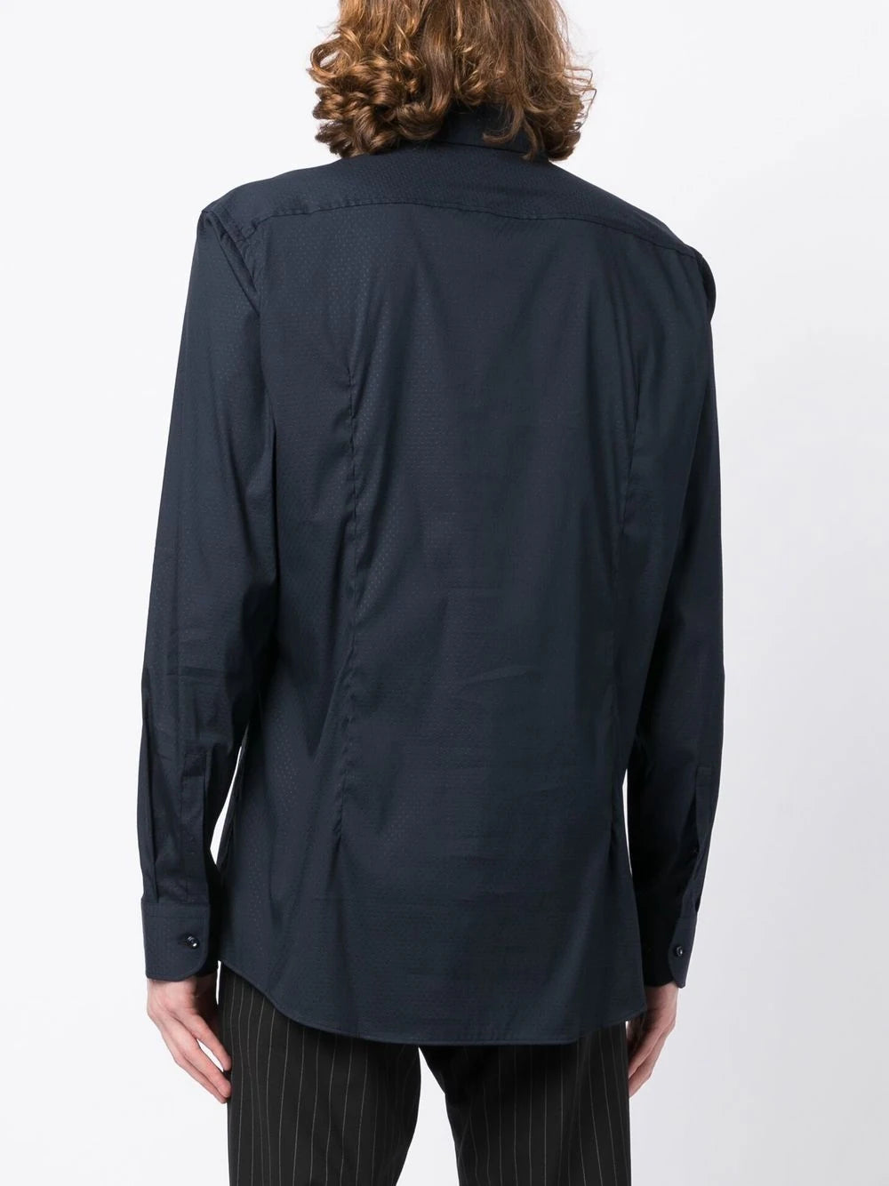 BOSS H-HANK-Spread-C1-222 Shirt Dark Blue - MAISONDEFASHION.COM