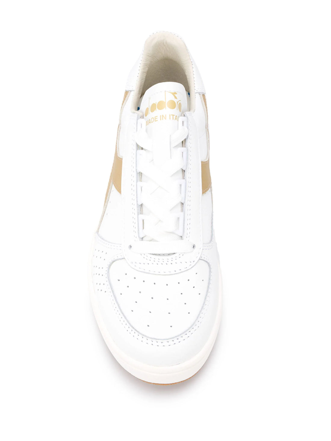 DIADORA B. Elite H Italia Sport Low-Top Sneakers White/Gold