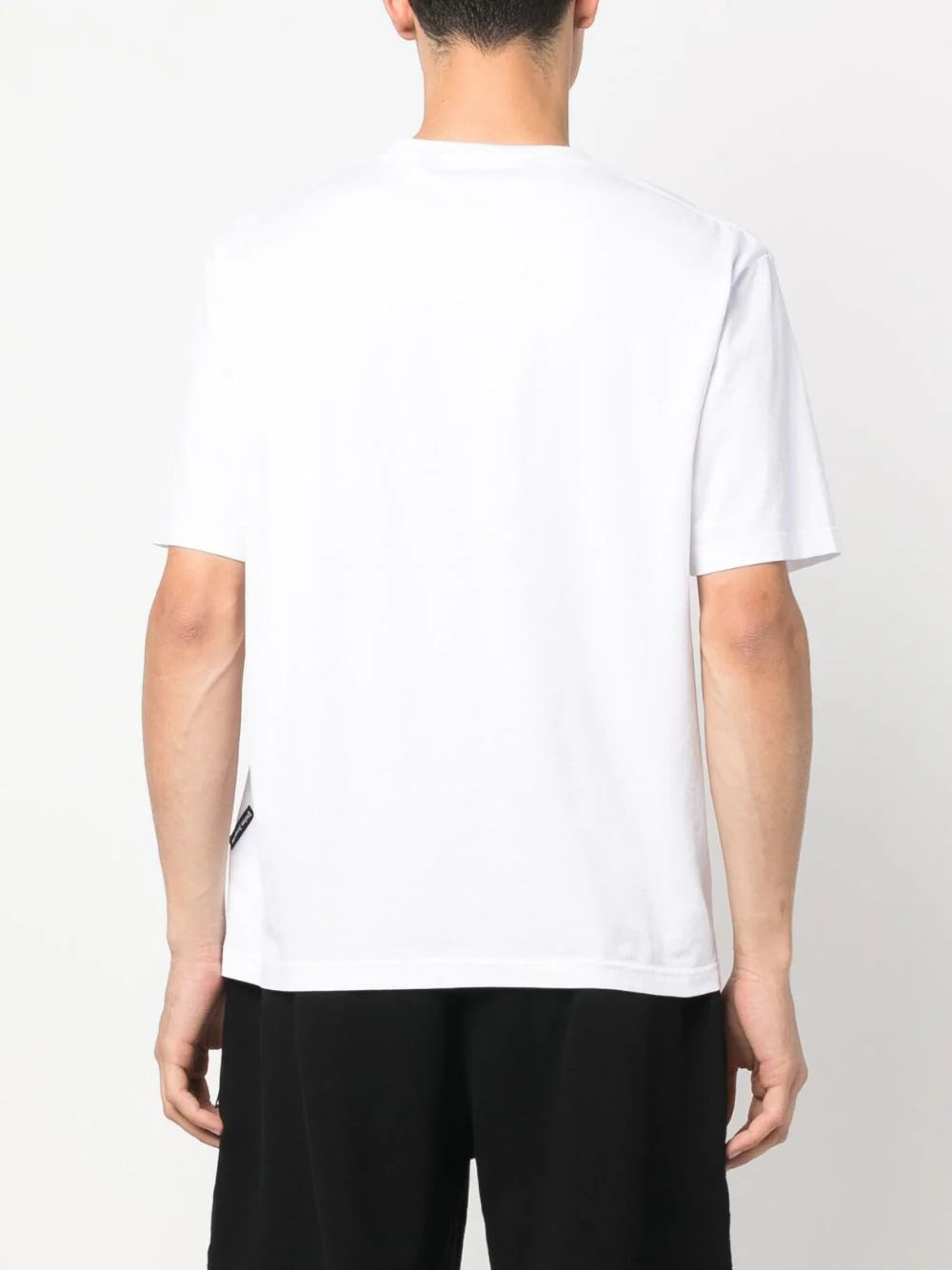 PALM ANGELS MEN Pa Monogram Regular T-Shirt White/Black - MAISONDEFASHION.COM