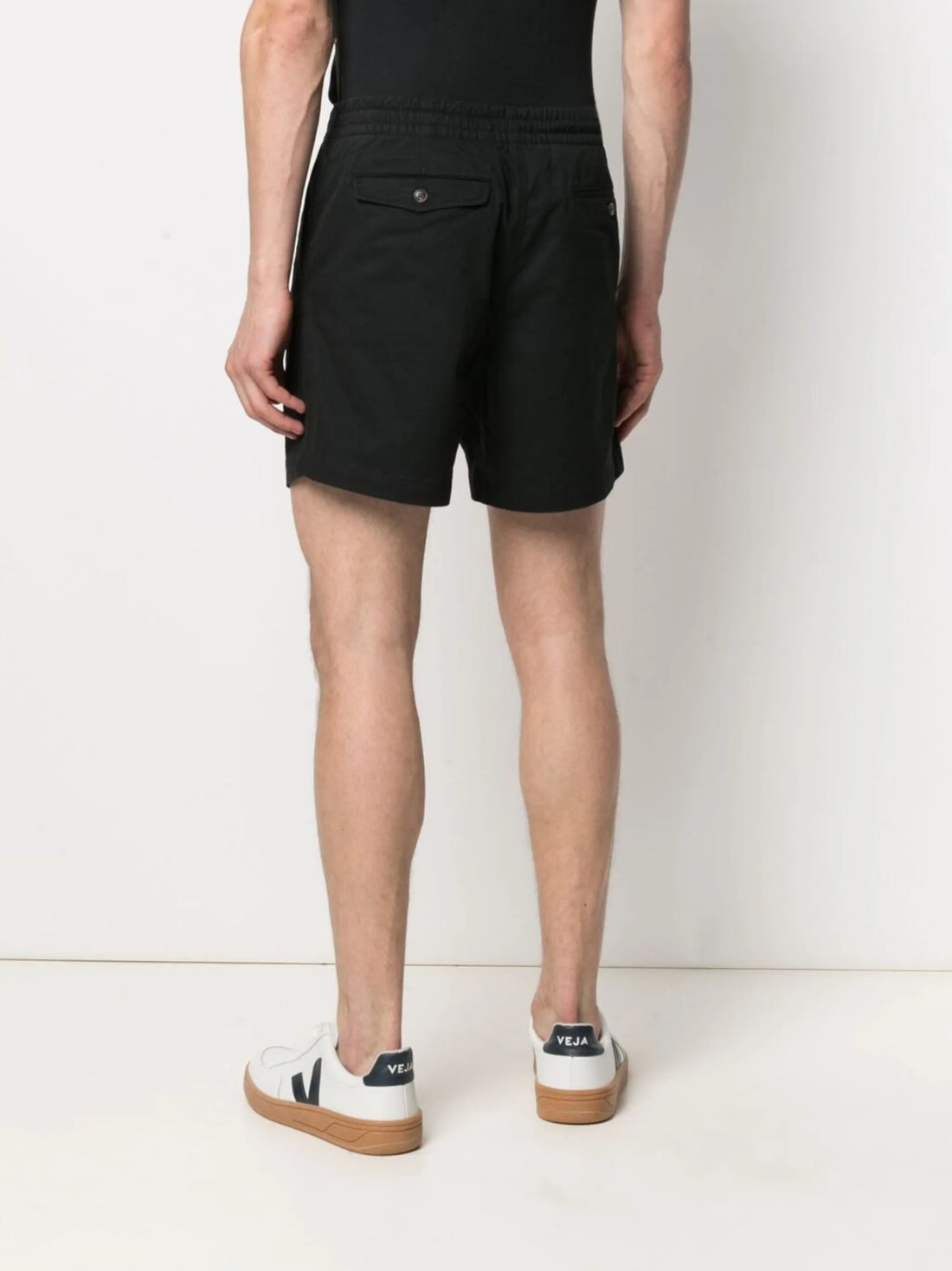 RALPH LAUREN Tailored Bermuda Shorts Black