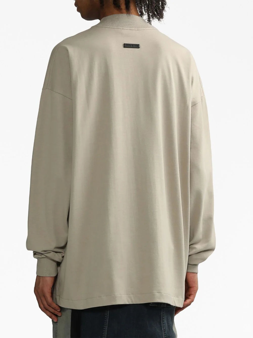 FEAR OF GOD Eternal Cotton Long Sleeve T-Shirt Beige - MAISONDEFASHION.COM