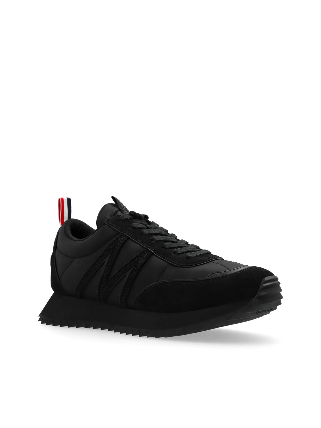 MONCLER Pacey Low Top Sneakers Black - MAISONDEFASHION.COM