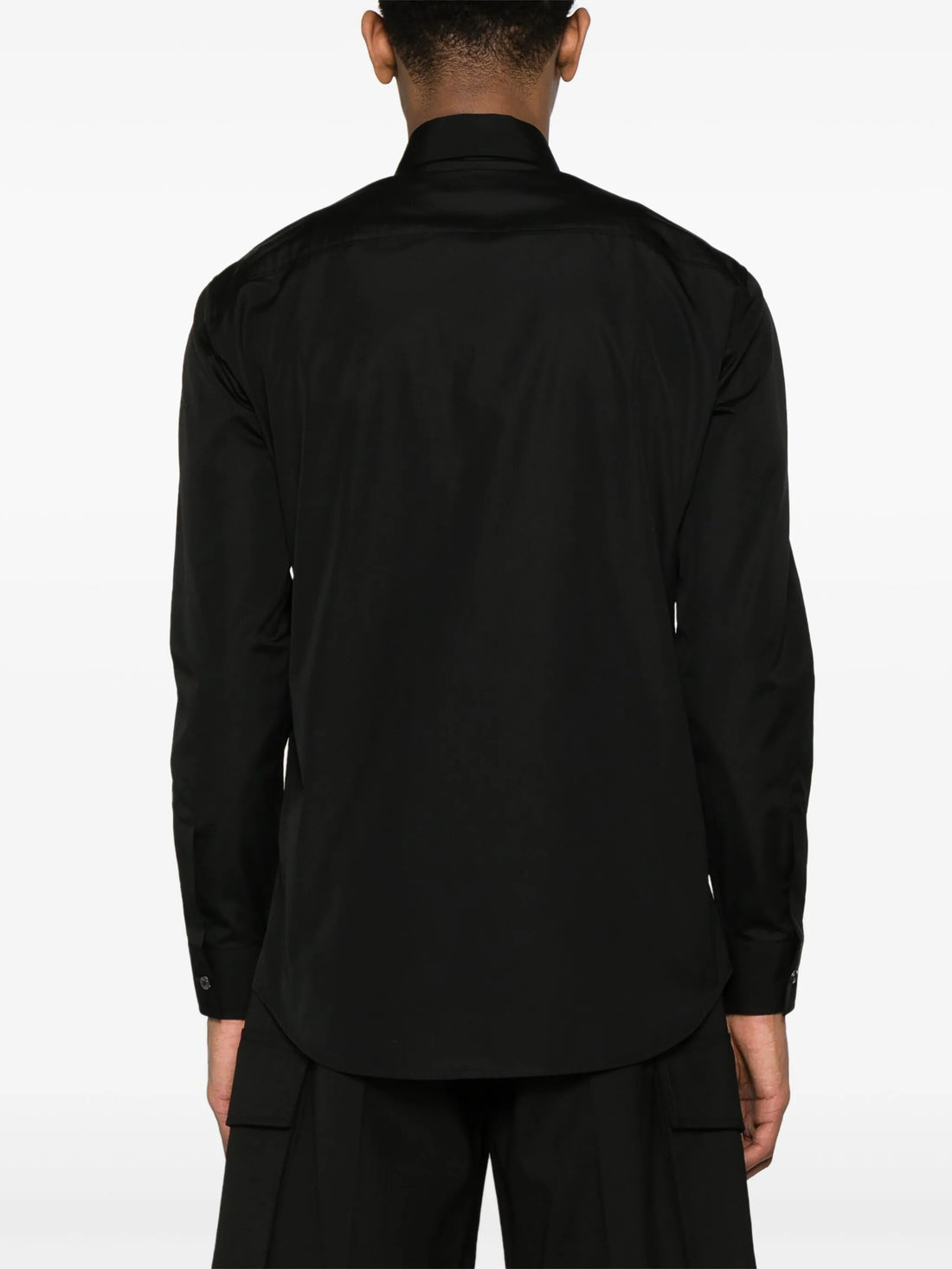 DSQUARED2 Night College Sequinned Shirt Black - MAISONDEFASHION.COM