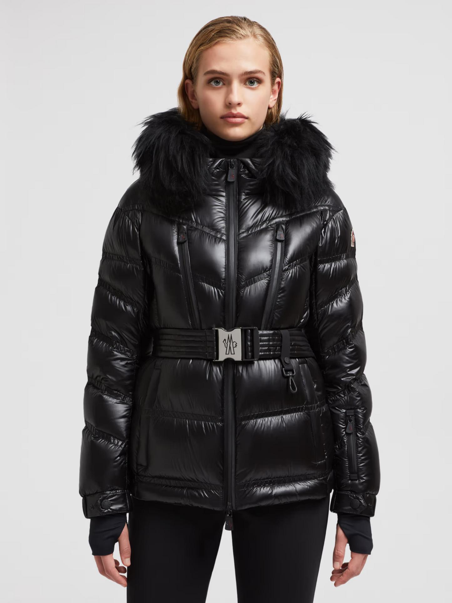 ダウンジャケット・コート MONCLER GRENOBLE WOMEN Bernis Ski Down Jacket Black MONCLER GRENOBLE WOMEN Bernis Ski Down Jacket Black
