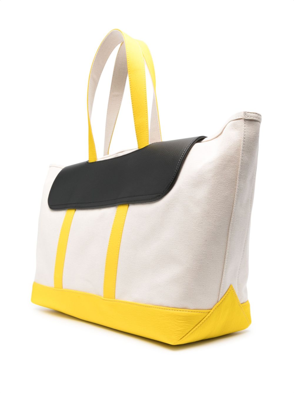 Off white canvas tote bag on sale