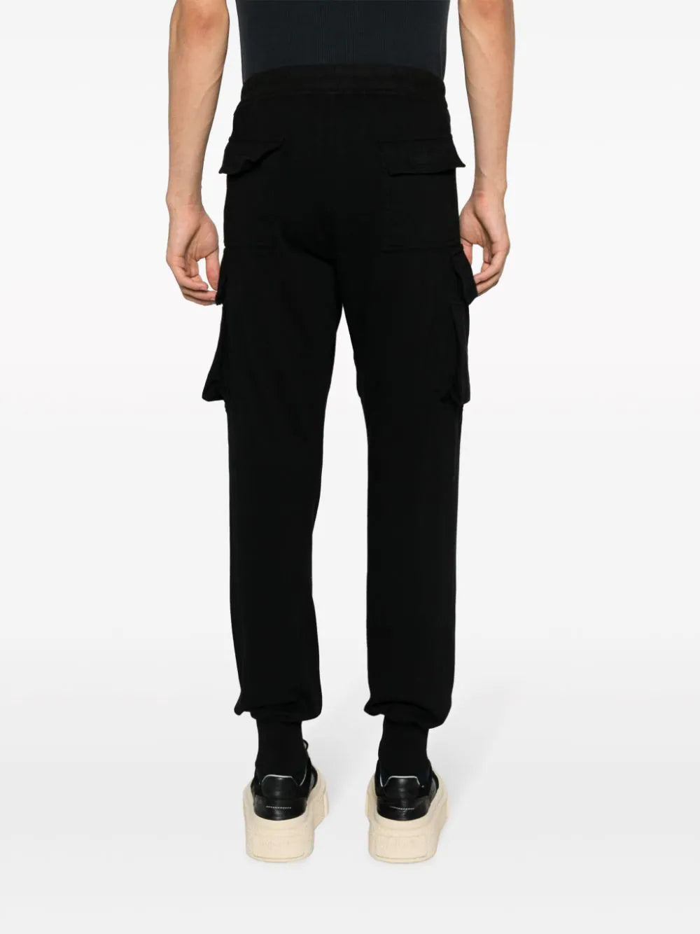 RICK OWENS DRKSHDW MEN Mastodon Cut Knit Cargo-Pocket Track