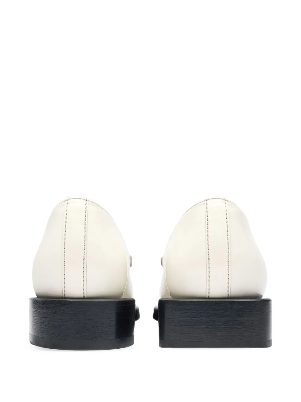 サンダル JACQUEMUS Les Mocassins Loafers Off-White Jacquemus Les Mocassins Carre Leather Loafers | Saks Fifth