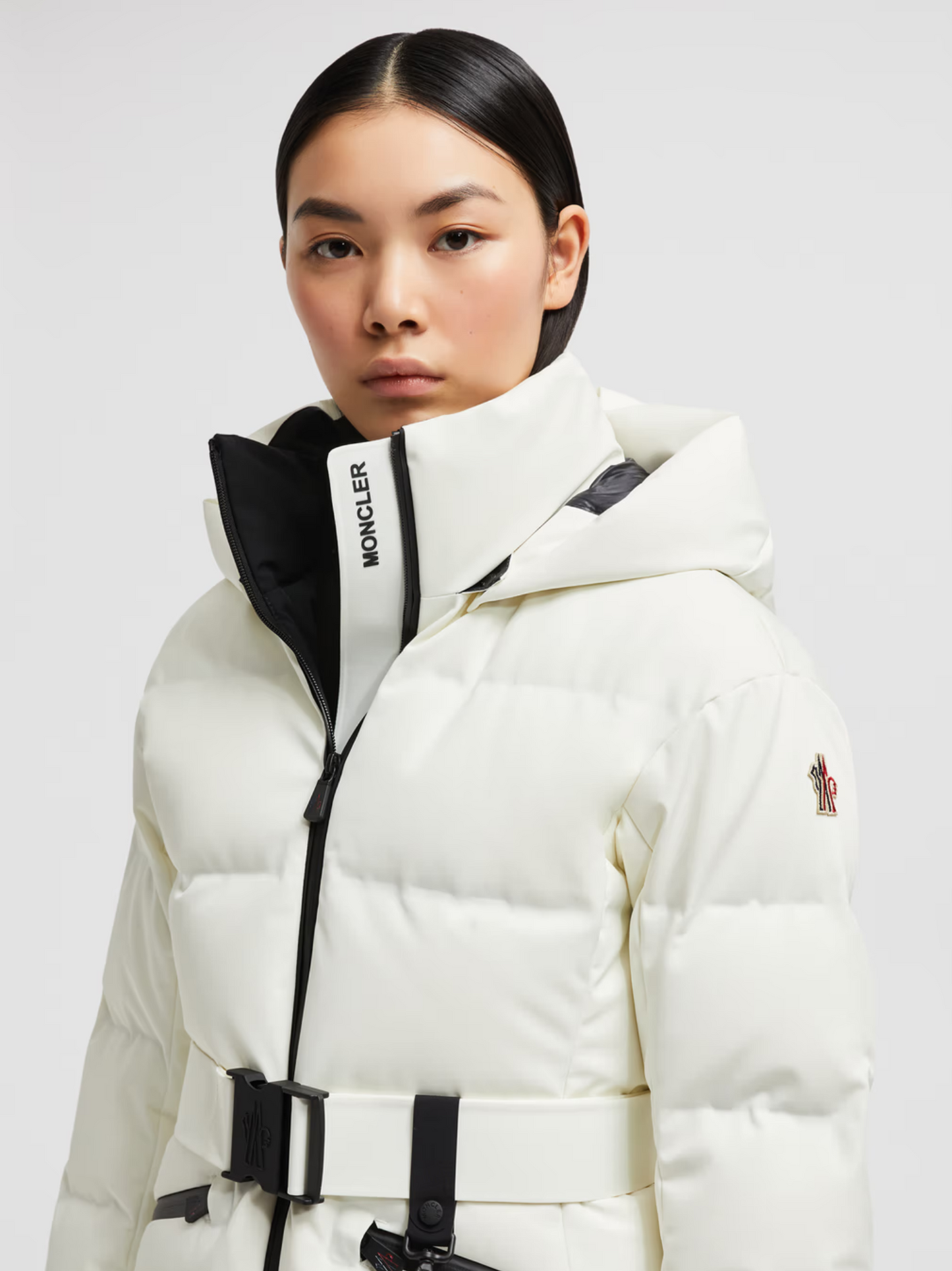ダウンジャケット・コート MONCLER GRENOBLE WOMEN Tolima Ski Jacket White MONCLER GRENOBLE WOMEN Tolima Ski Jacket White