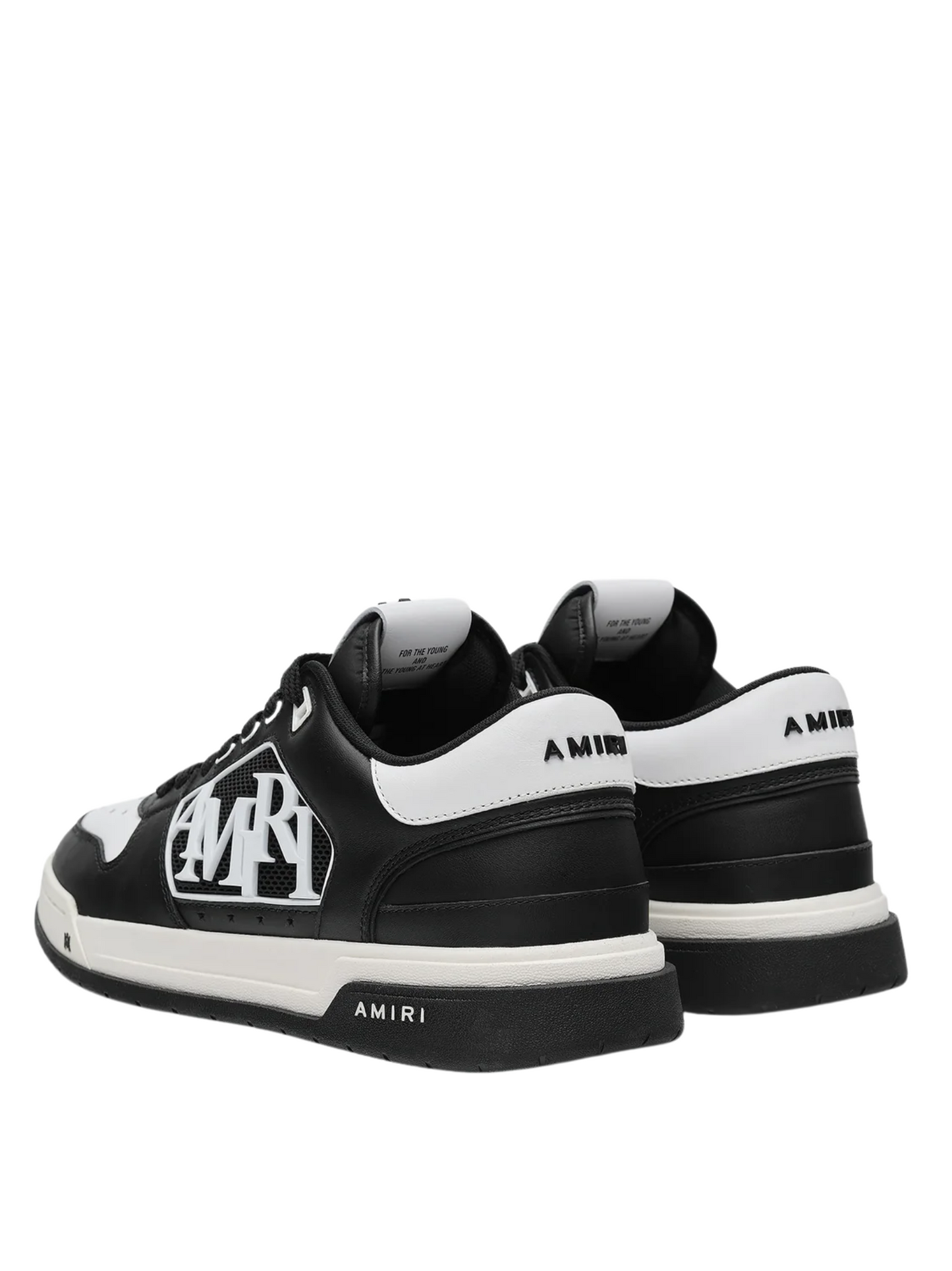 スニーカー AMIRI Men Sneakers Black AMFOSR1098 BLACKWHITE AMIRI Classic Low Sneakers Black/White – MAISONDEFASHION.COM