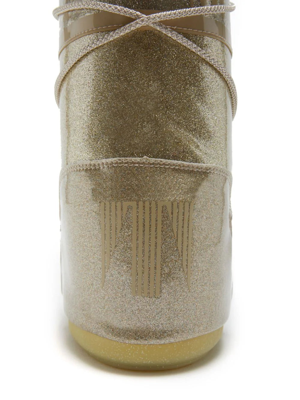 MOON BOOT UNISEX Icon Glitter Boots Gold - MAISONDEFASHION.COM