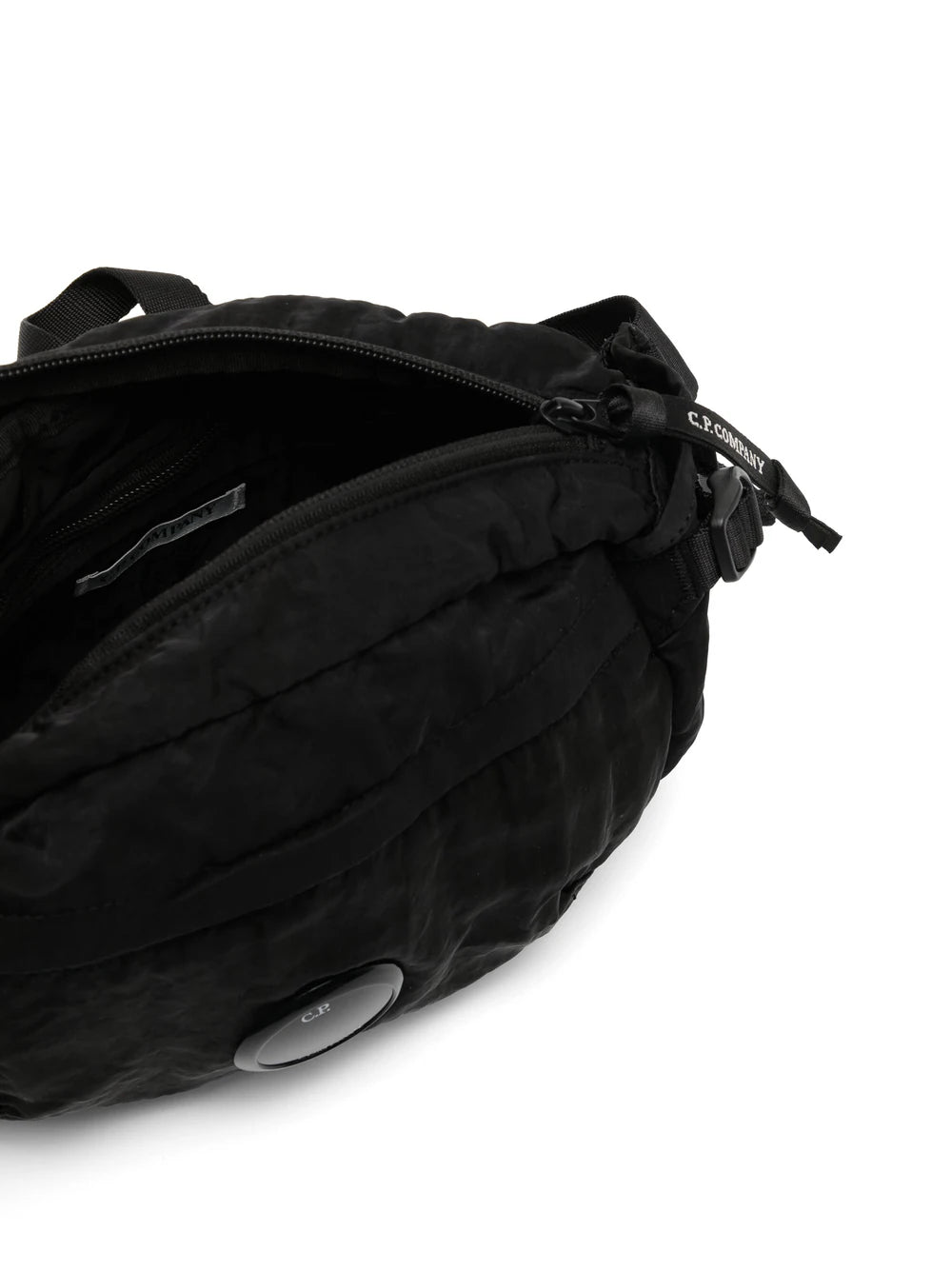 C.P. COMPANY KIDS Lens Belt Bag Black - MAISONDEFASHION.COM