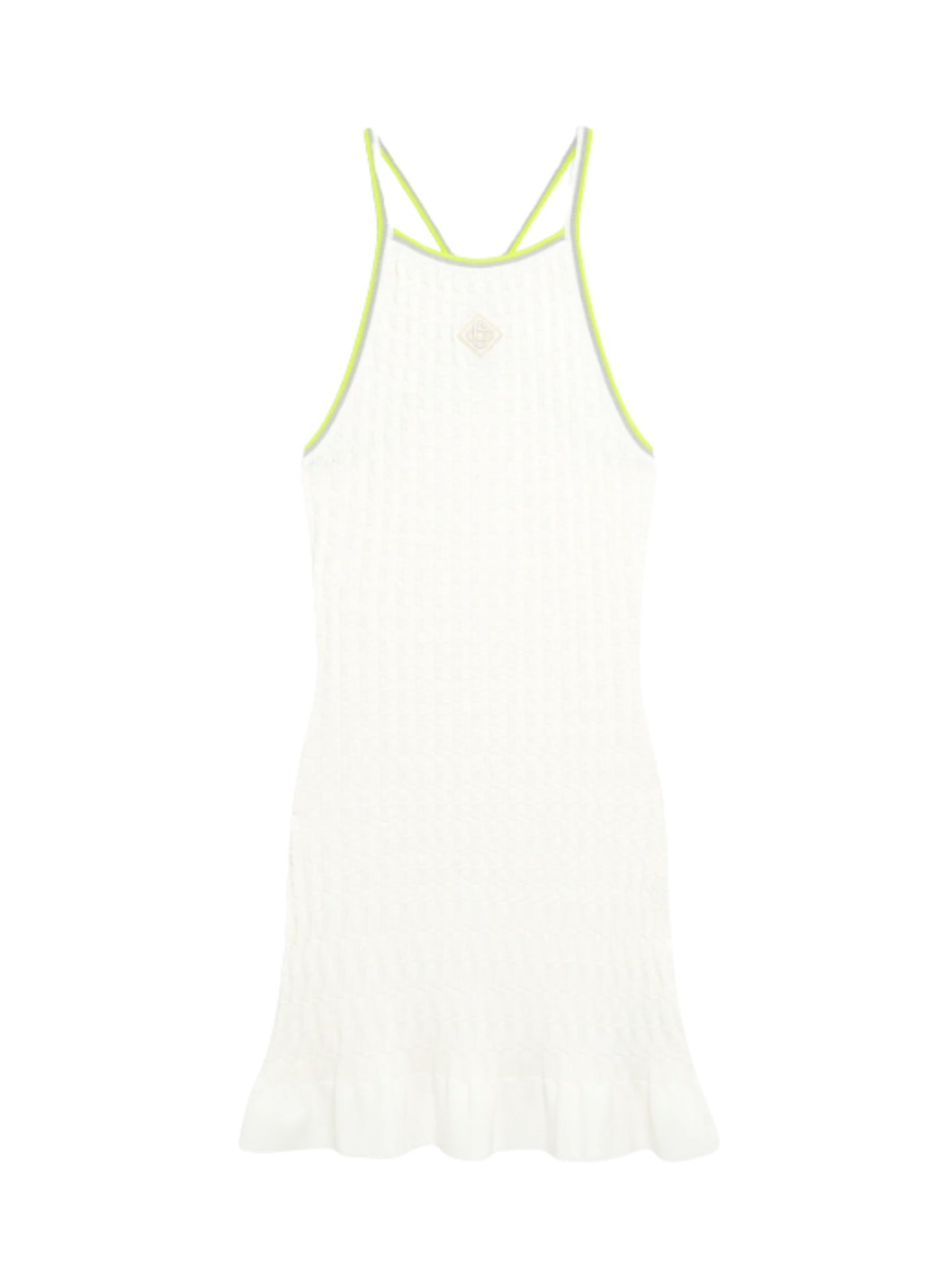 CASABLANCA WOMEN Strappy Tennis Dress White - MAISONDEFASHION.COM