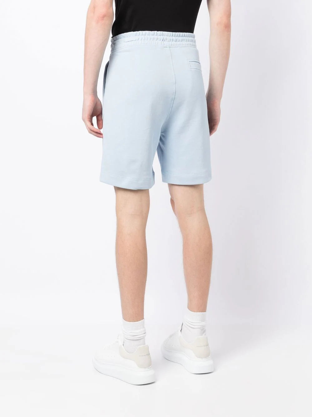 BOSS Drawstring Sewalk Shorts Open Blue - MAISONDEFASHION.COM