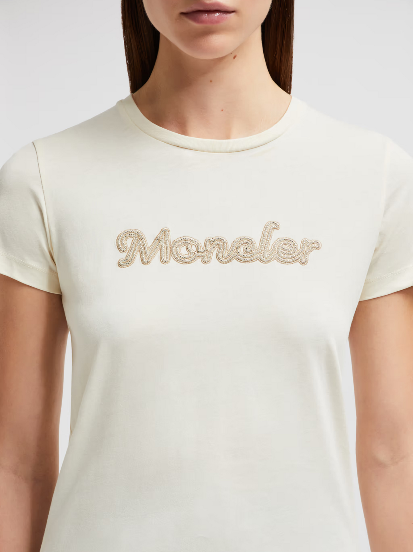 Moncler Tシャツ Beaded Cotton T-Shirt ★関税込 0400022329020?wid=900