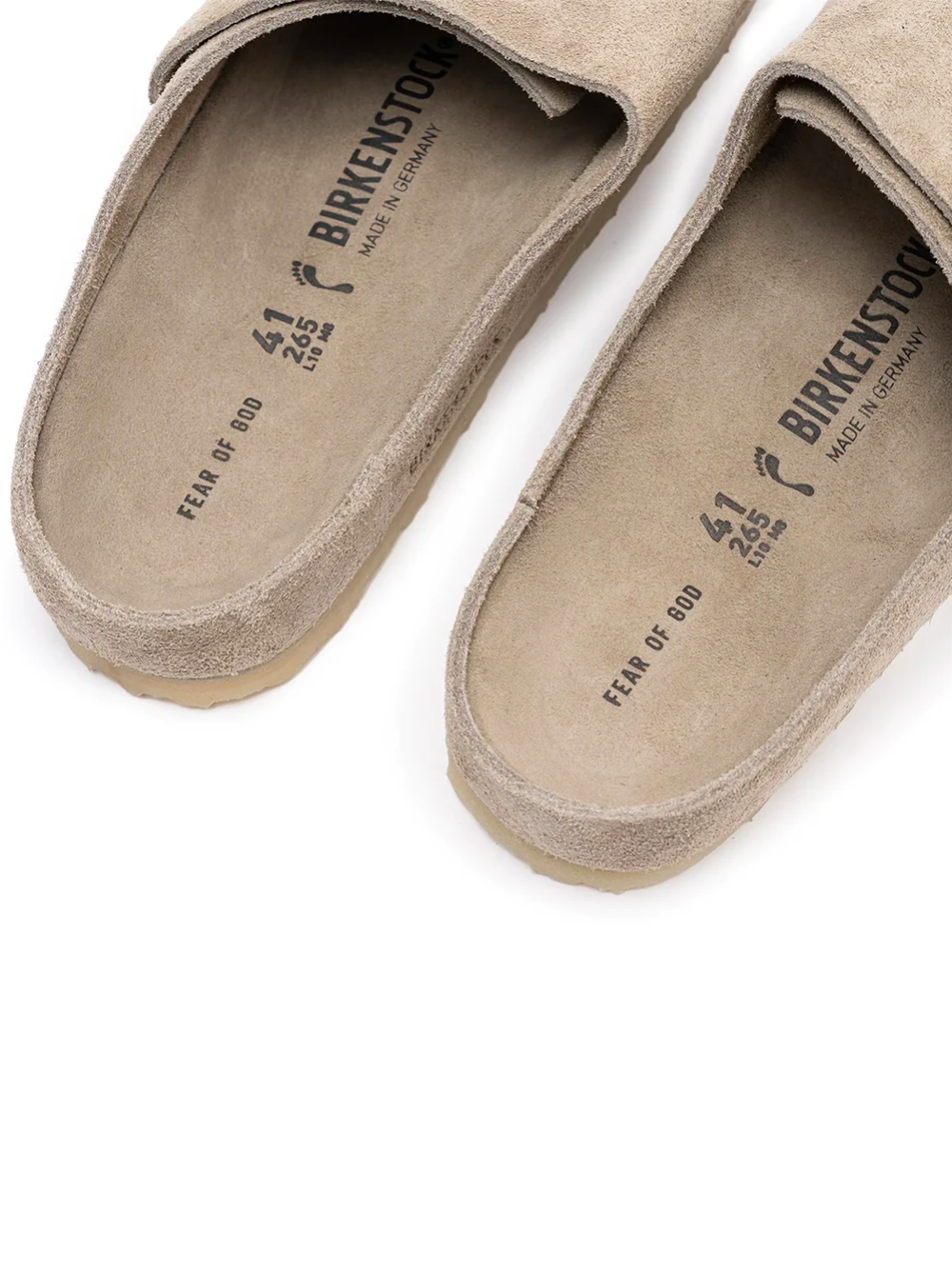 Fear Of God ×BIRKENSTOCK 41 BIRKENSTOCK x FEAR OF GOD UNISEX Los Feliz VL Suede Narrow-Fit