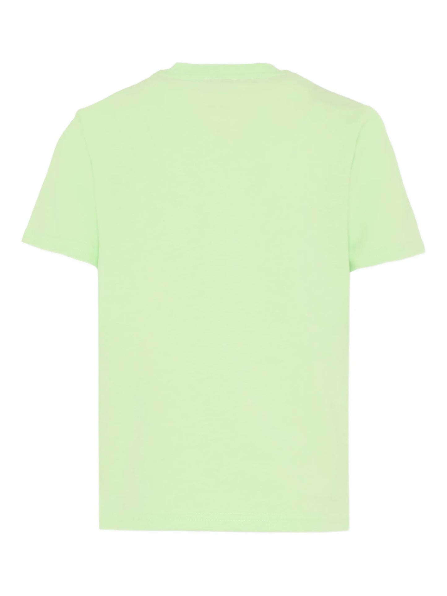 CASABLANCA KIDS Boys Innocence Triangle Kids T-shirt Green - MAISONDEFASHION.COM