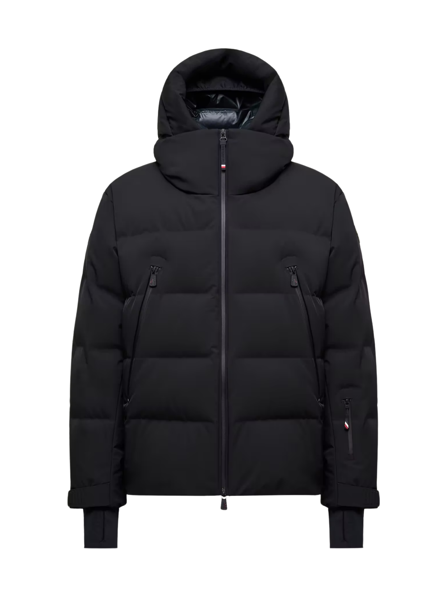 MONCLER GRENOBLE Fellberg Hooded Insulated Ski Jacket Black - MAISONDEFASHION.COM