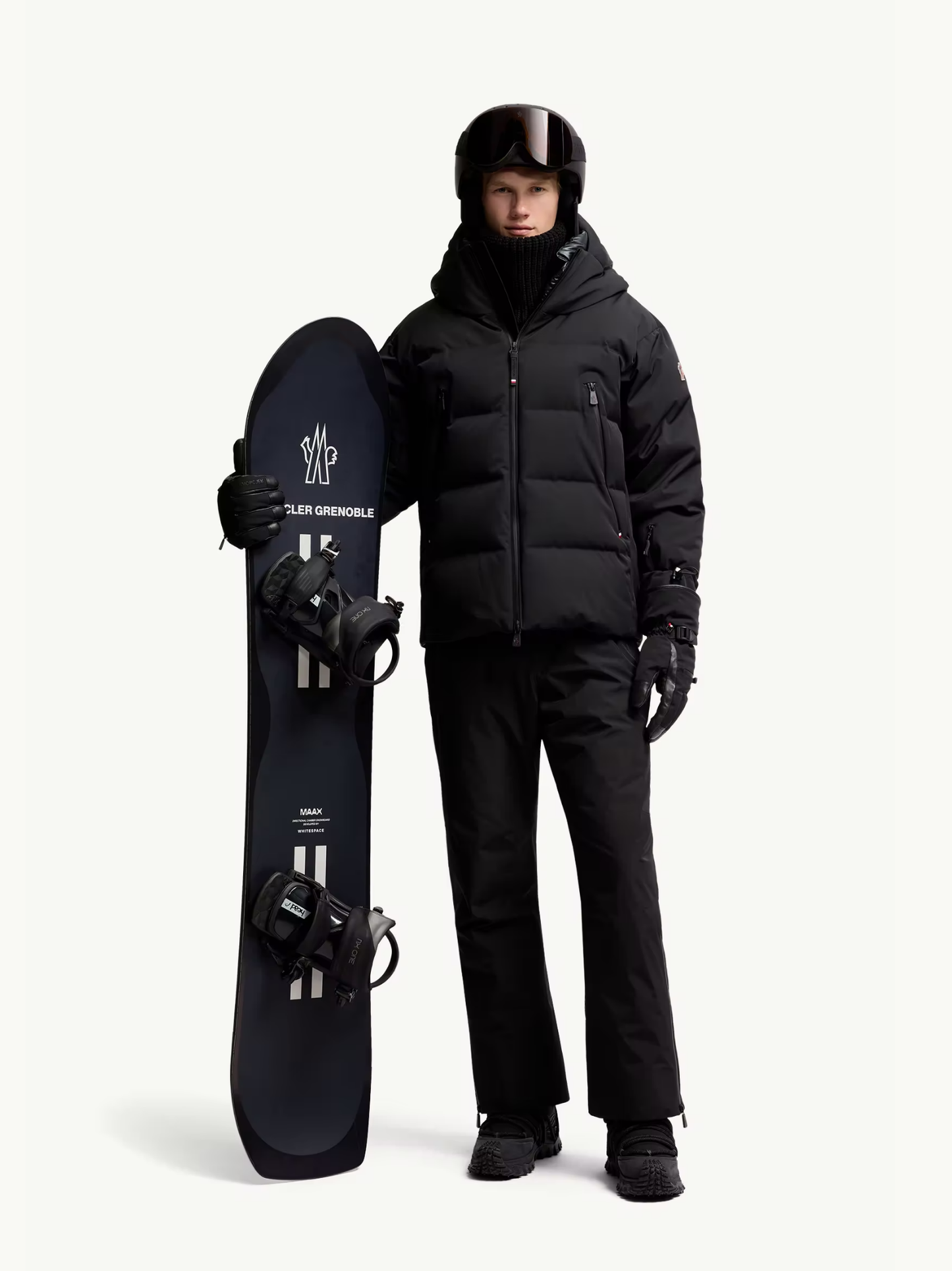 MONCLER GRENOBLE Fellberg Hooded Insulated Ski Jacket Black - MAISONDEFASHION.COM