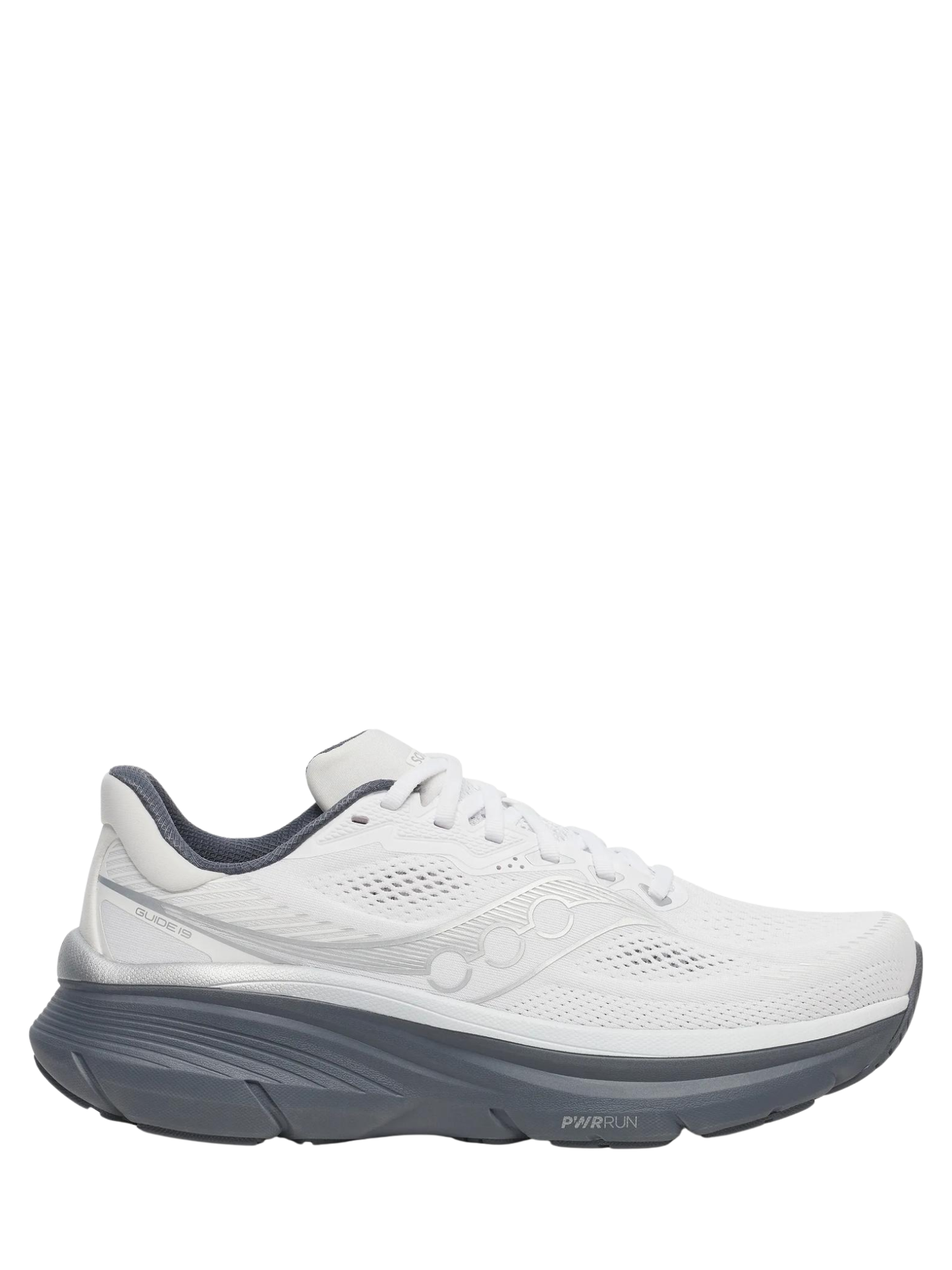 SAUCONY Guide 19 Sneakers White/Shadow - MAISONDEFASHION.COM